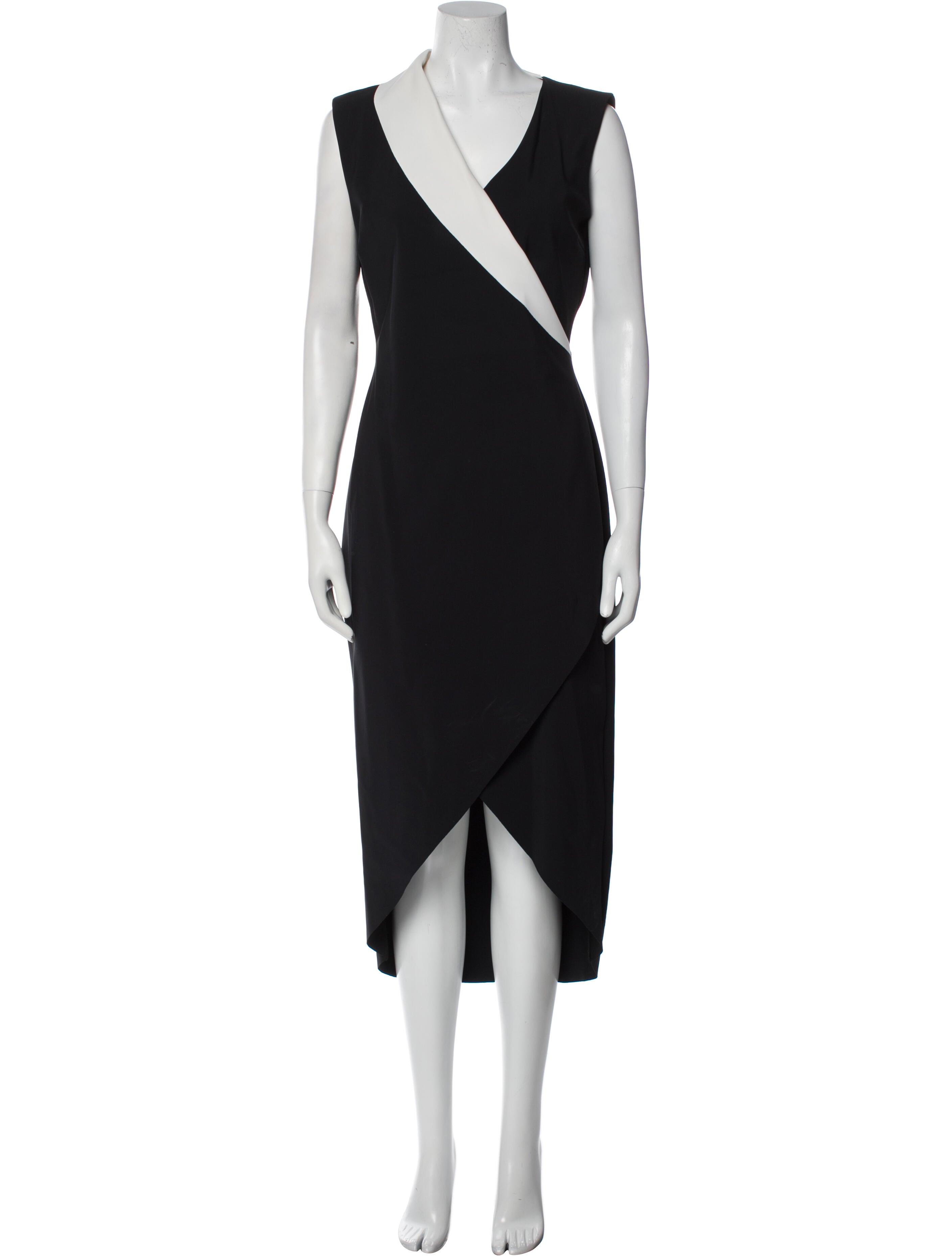 Chiara Boni V-Neck Midi Length Dress