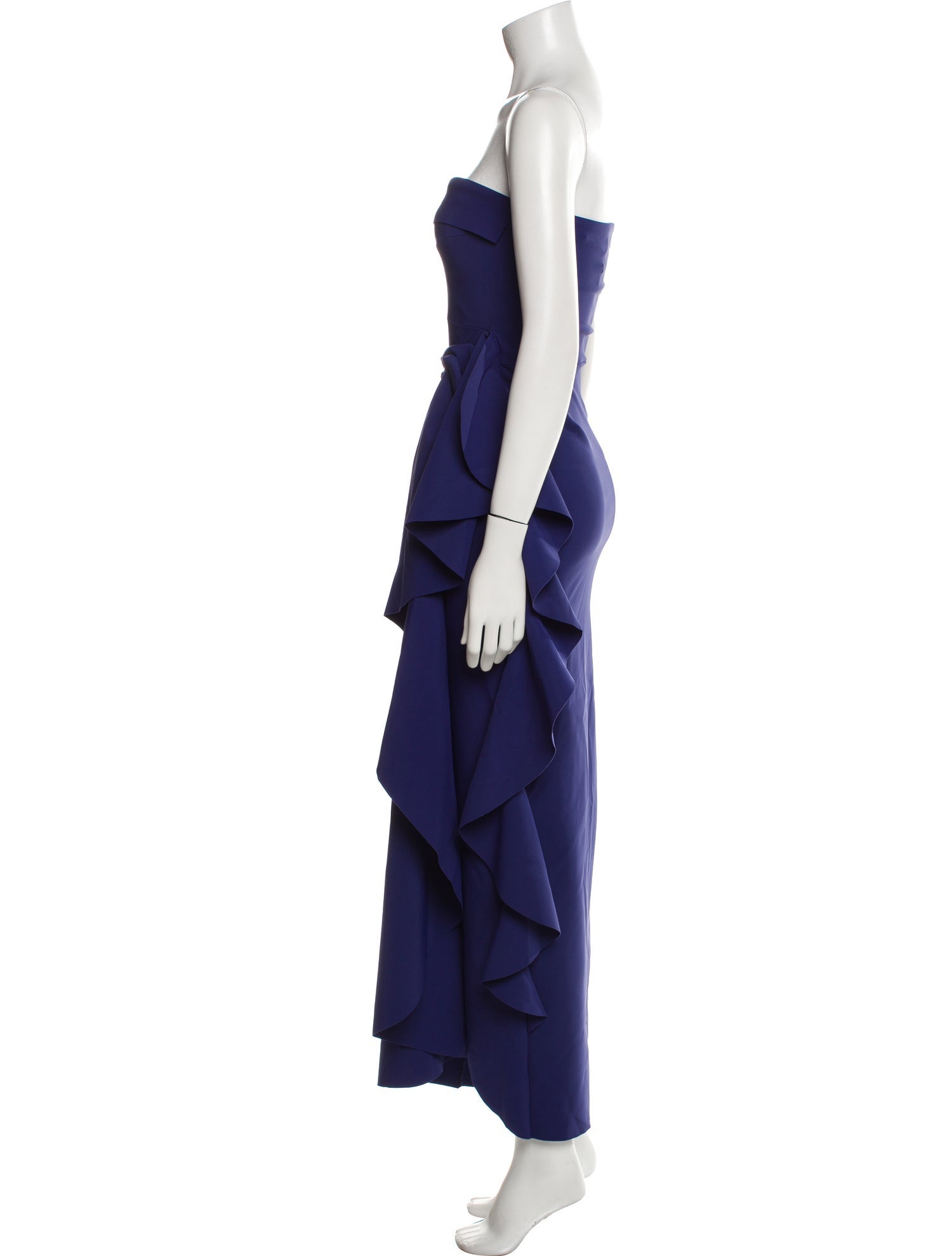 Chiara Boni Strapless Long Dress