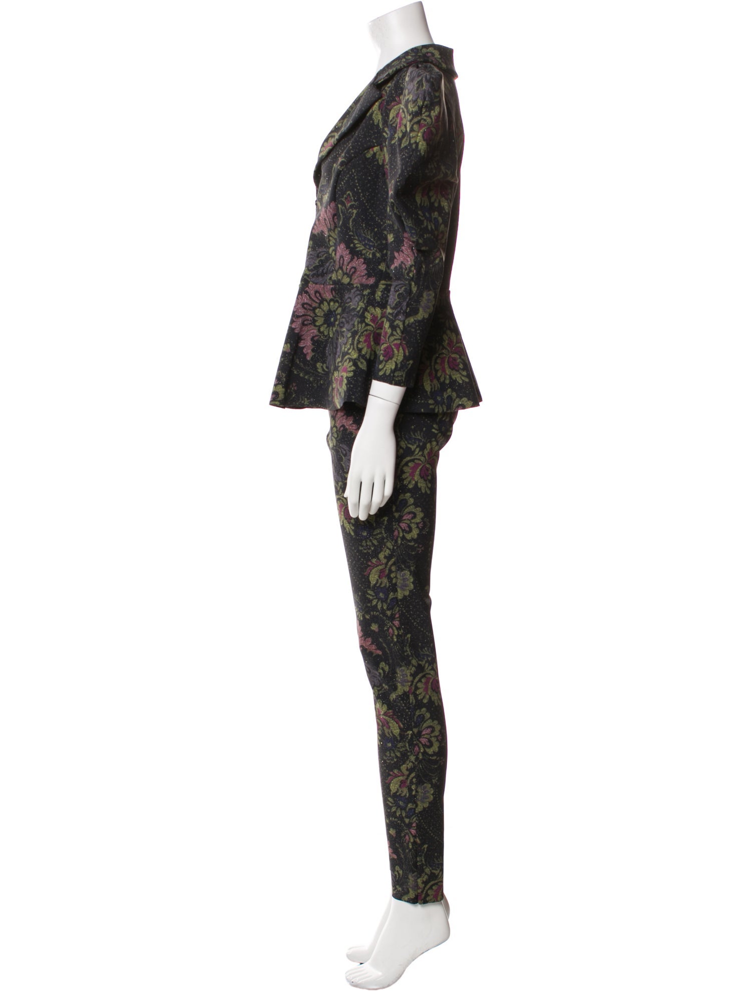 Chiara Boni Floral Print Pantsuit