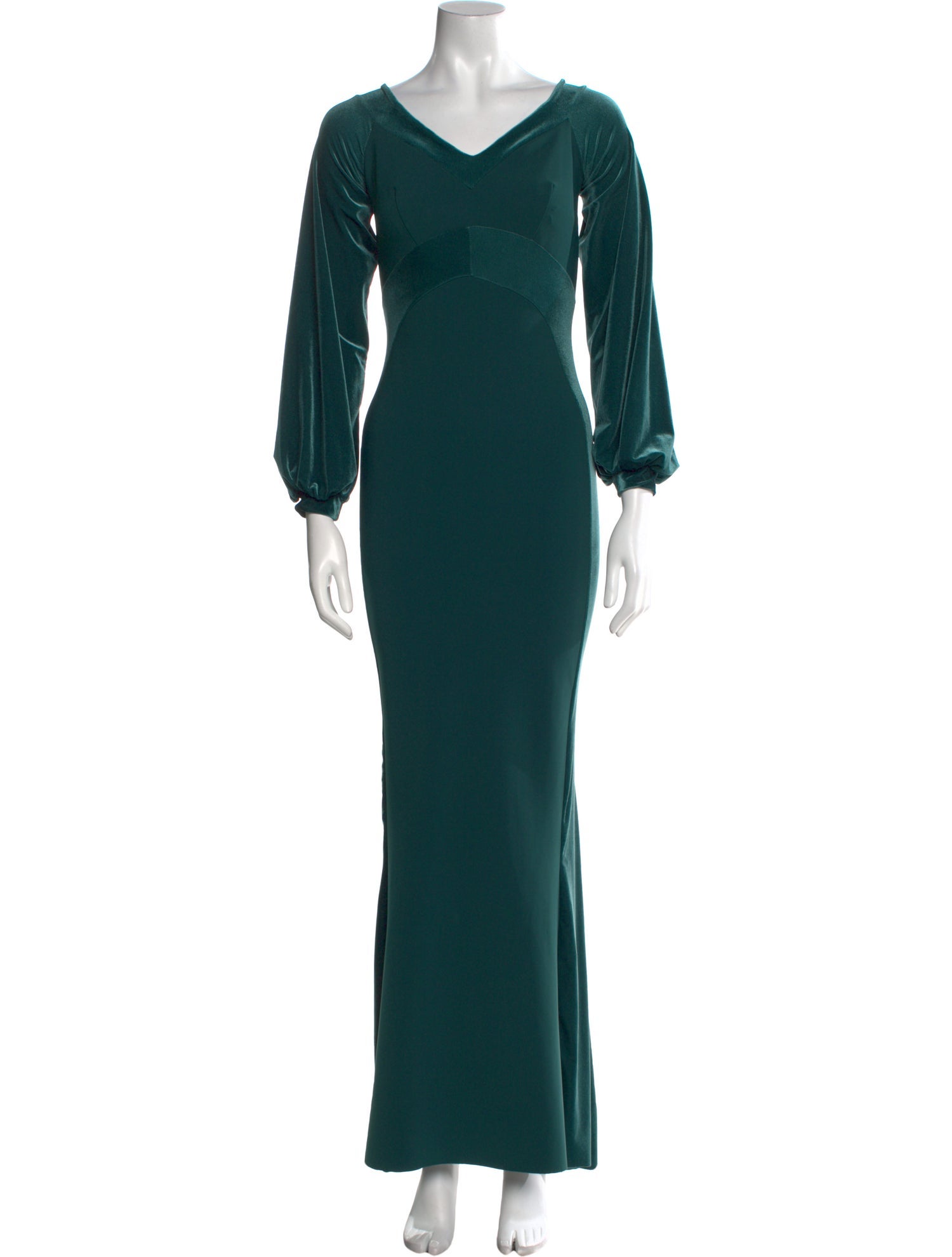 Chiara Boni V-Neck Long Dress