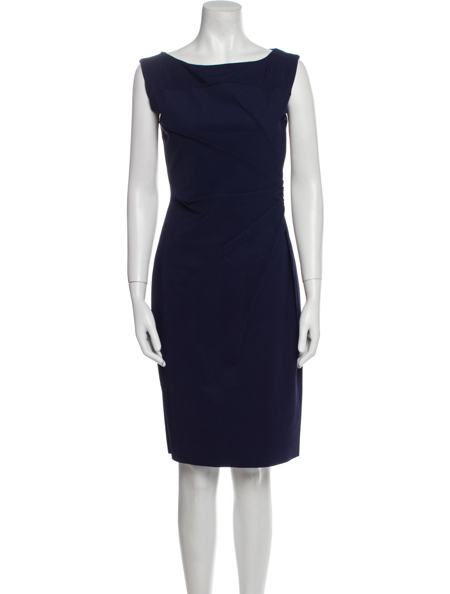Chiara Boni Bateau Neckline Knee-Length Dress