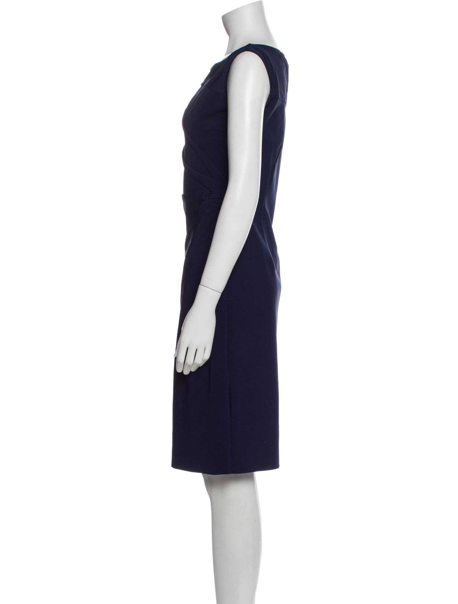 Chiara Boni Bateau Neckline Knee-Length Dress