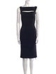 Chiara Boni Bateau Neckline Knee-Length Dress