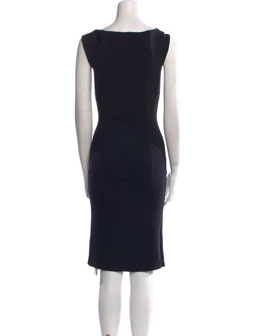 Chiara Boni Bateau Neckline Knee-Length Dress