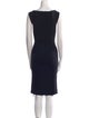 Chiara Boni Bateau Neckline Knee-Length Dress