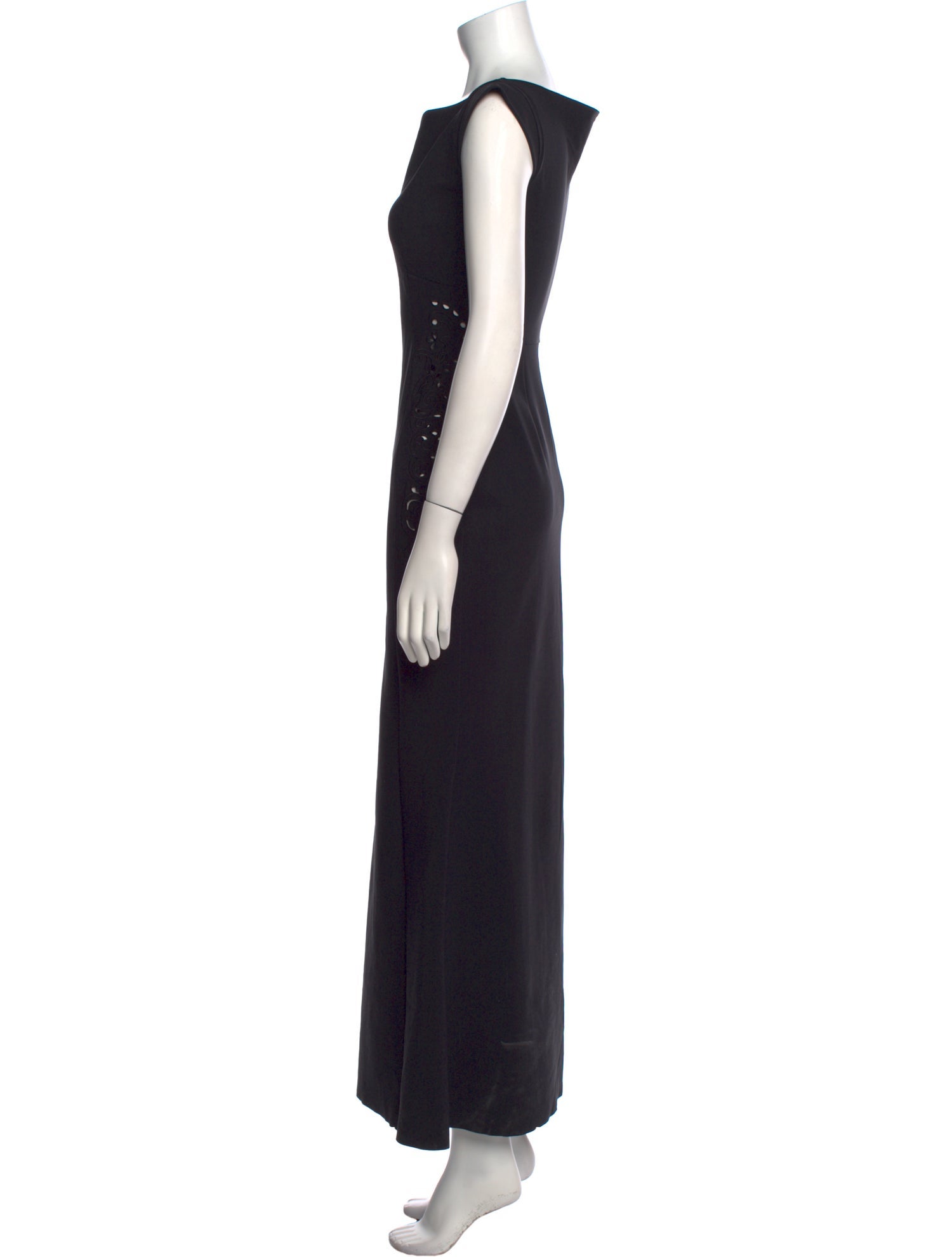 Chiara Boni Scoop Neck Long Dress
