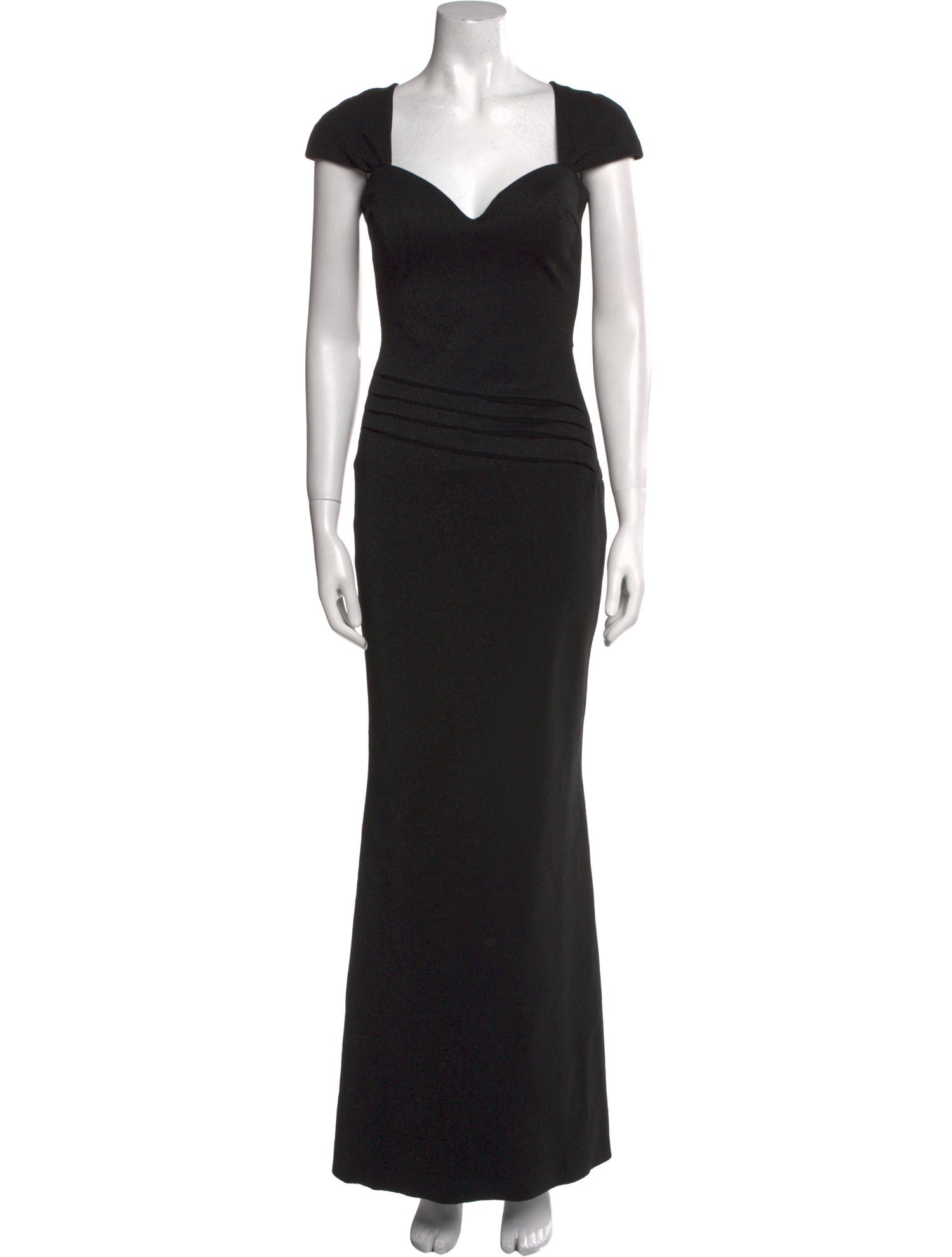 Chiara Boni Virgin Wool Long Dress