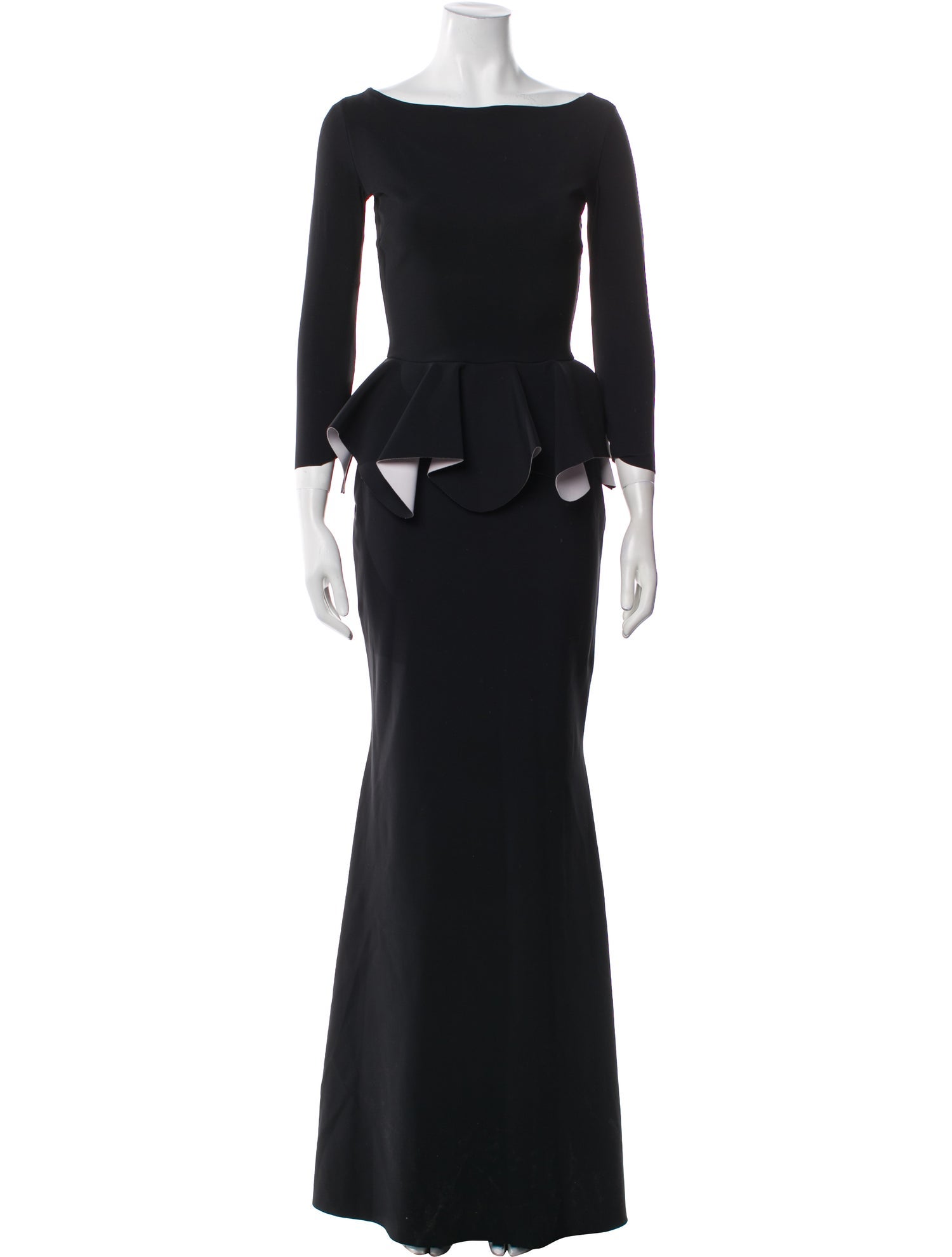 Chiara Boni Bateau Neckline Long Dress w/ Tags