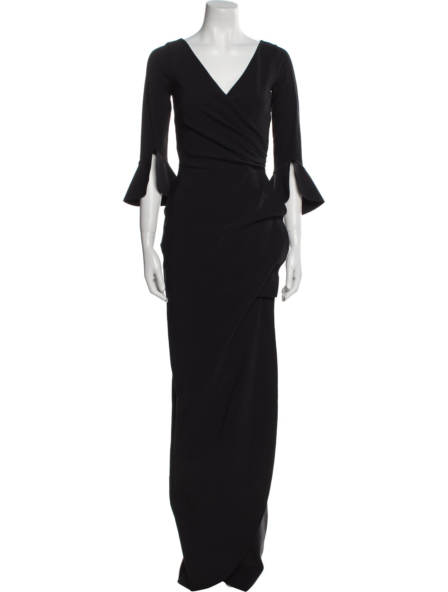 Chiara Boni V-Neck Long Dress