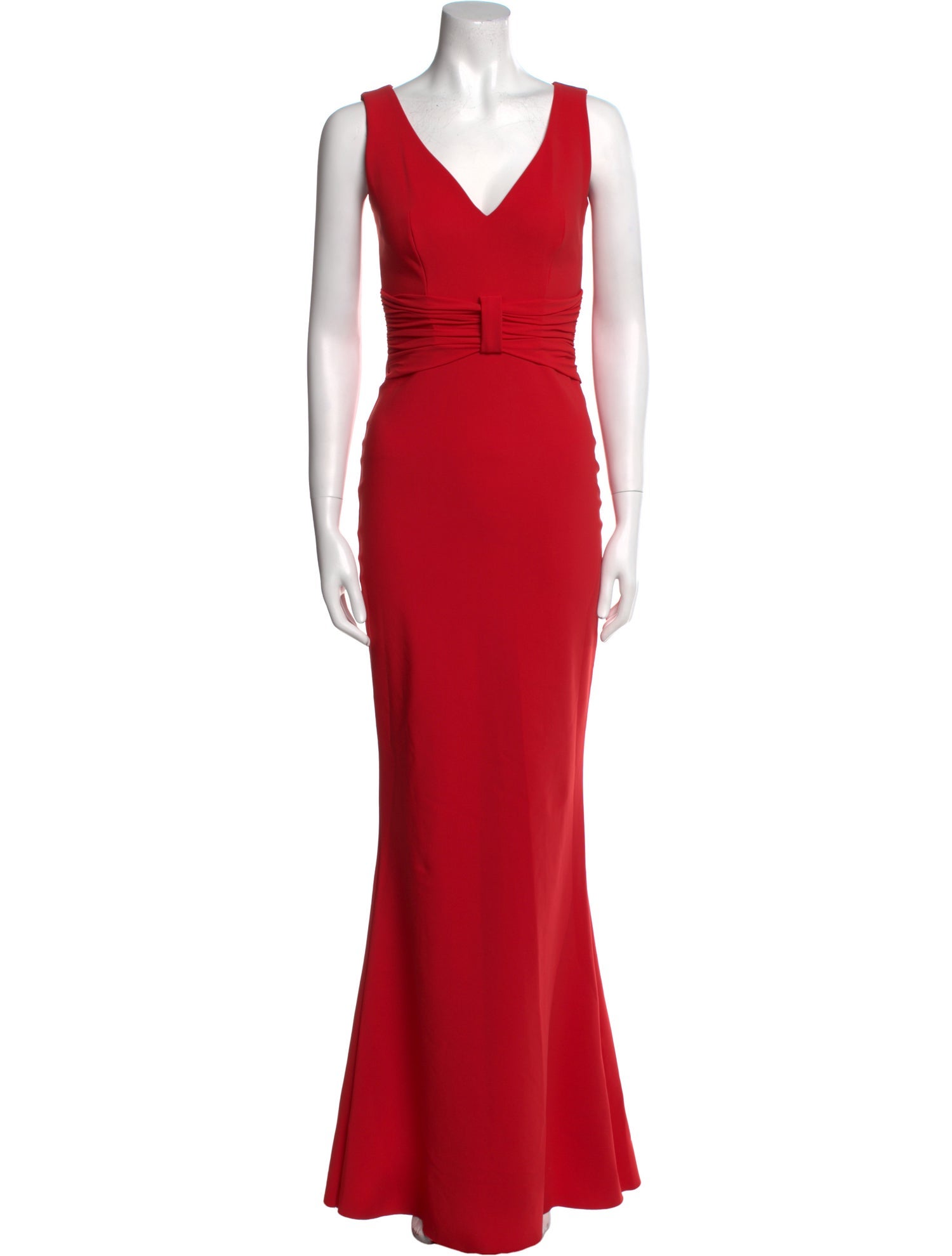 Chiara Boni V-Neck Long Dress