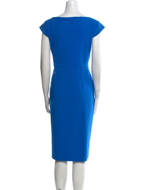 Chiara Boni Scoop Neck Midi Length Dress