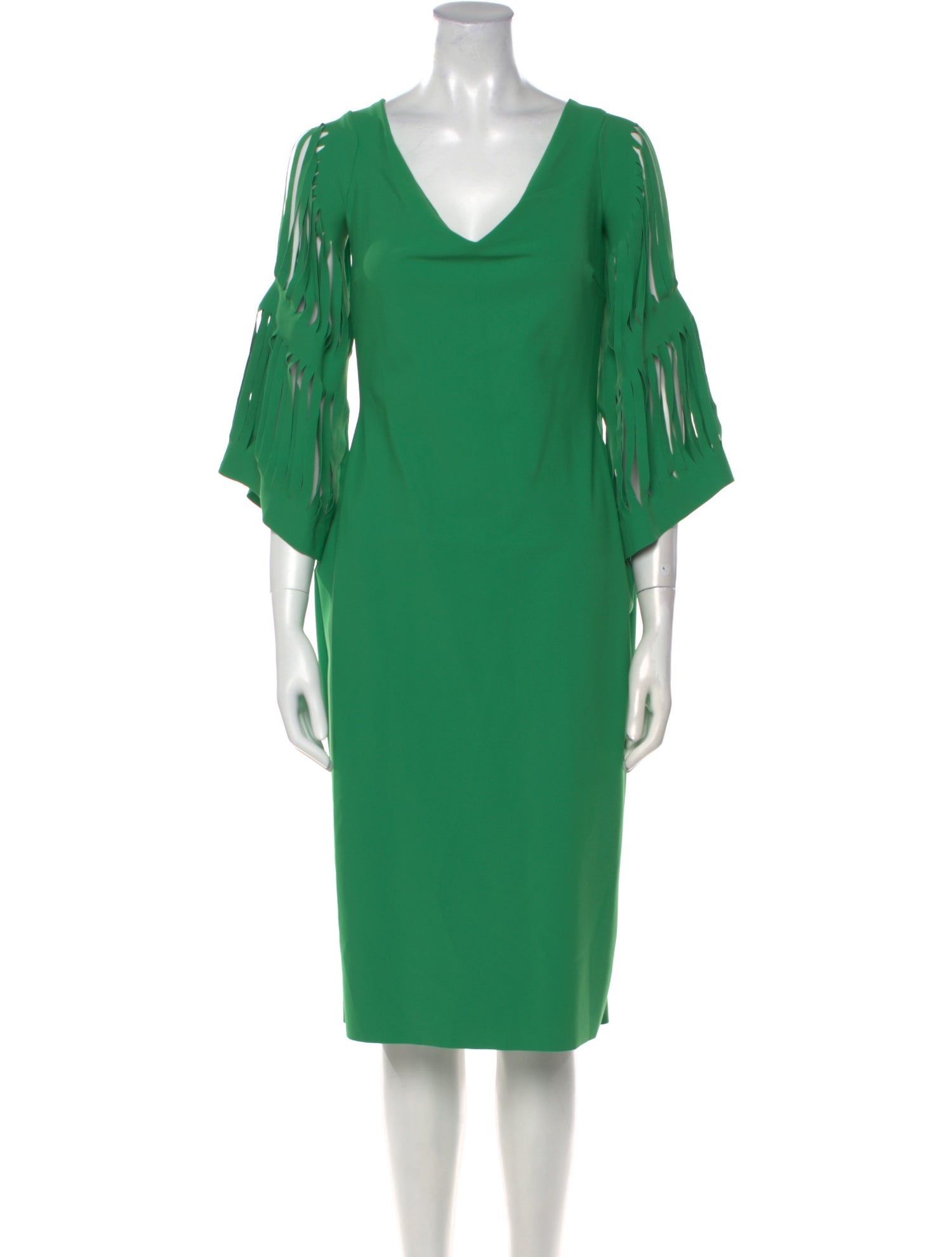 Chiara Boni Cowl Neck Midi Length Dress