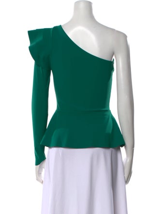 Chiara Boni One-Shoulder Long Sleeve Top