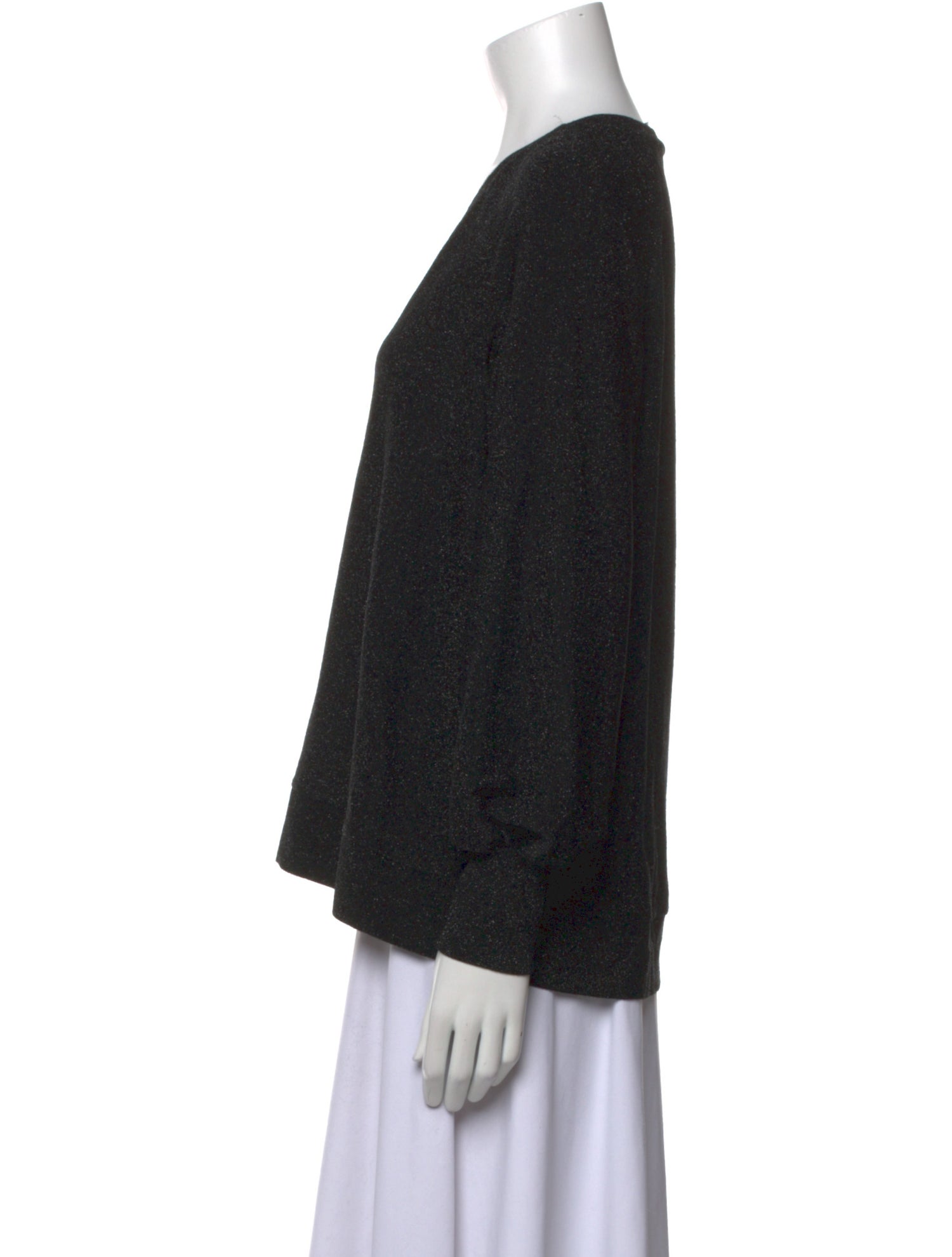 Chiara Boni Crew Neck Long Sleeve Sweatshirt