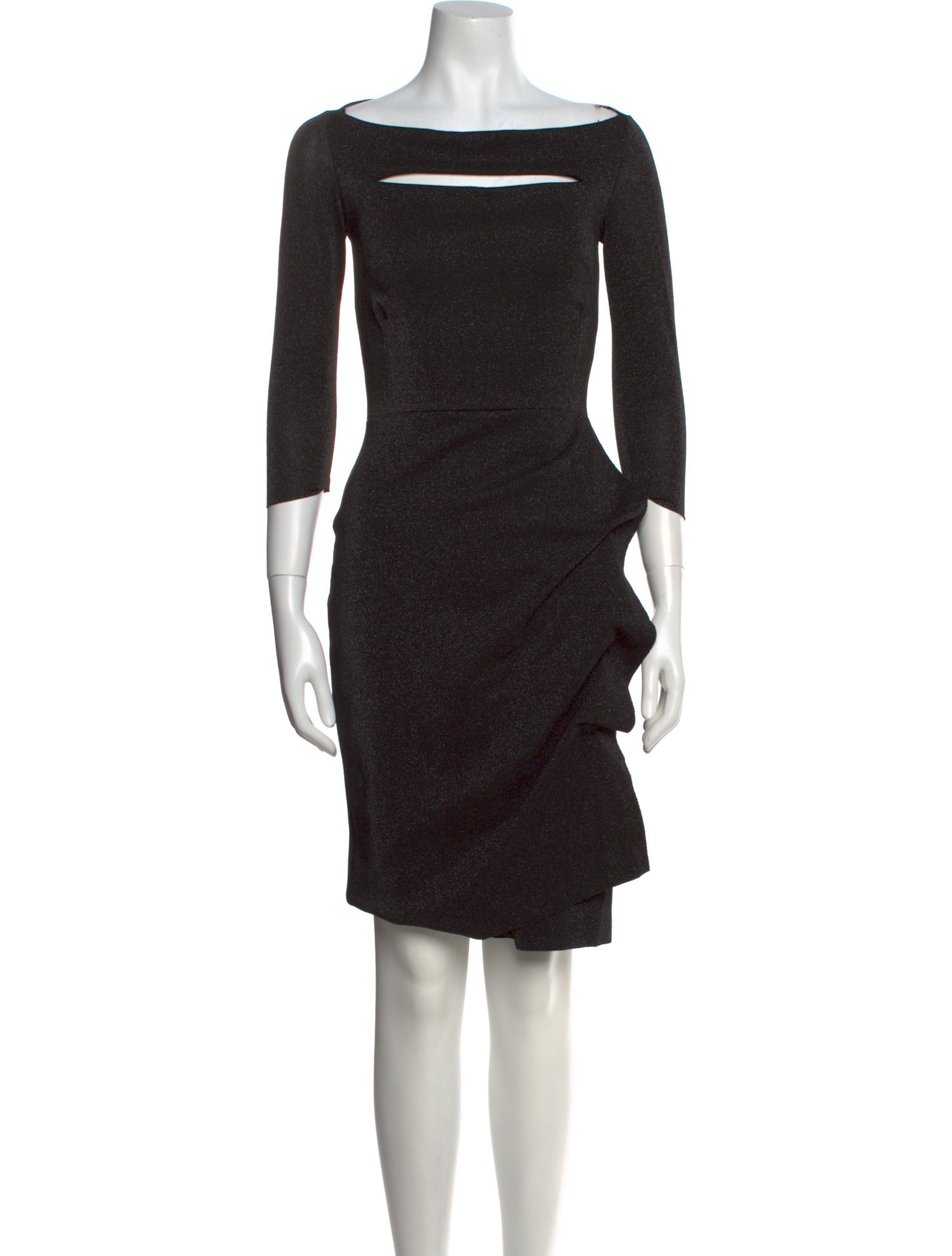 Chiara Boni Bateau Neckline Knee-Length Dress