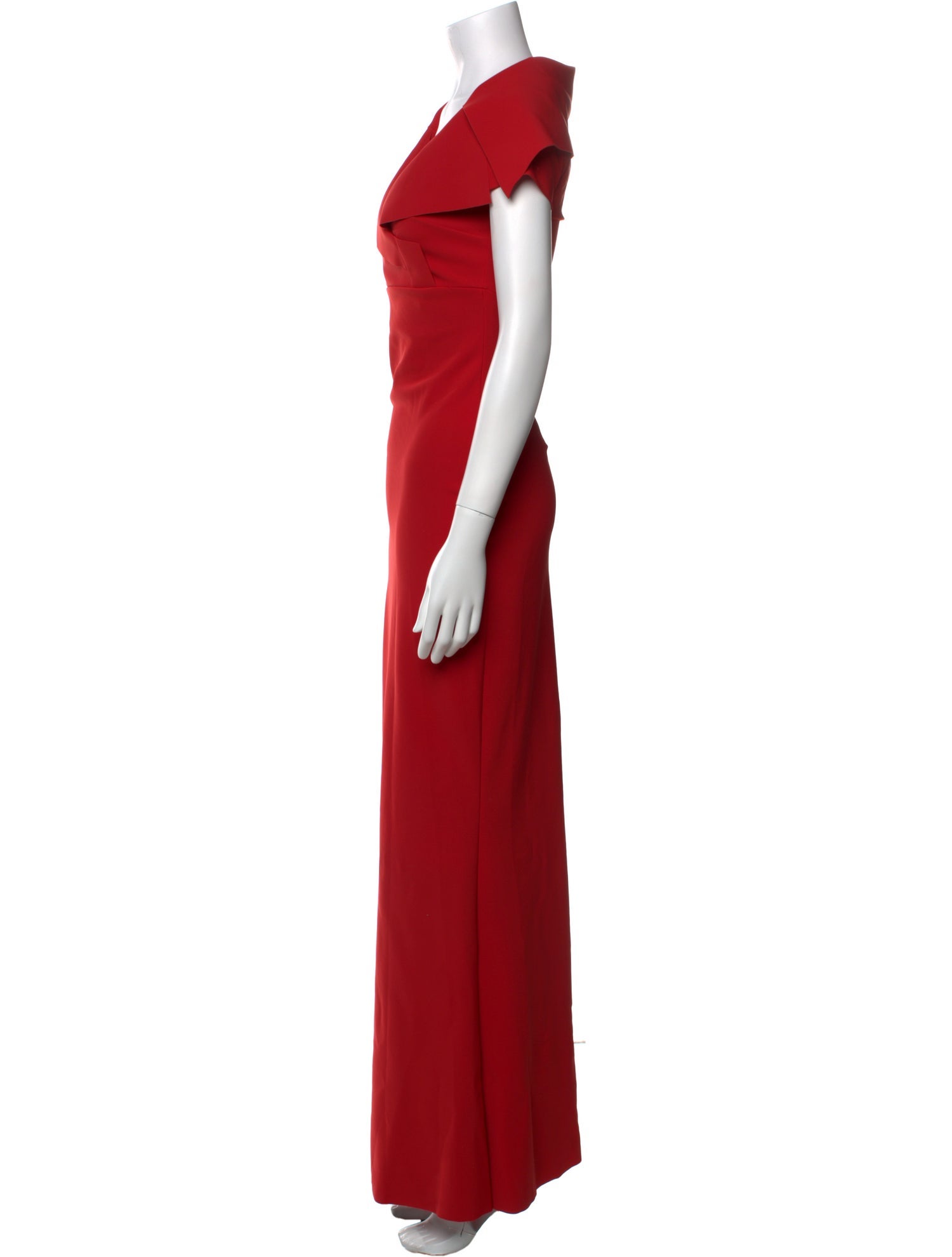 Chiara Boni V-Neck Long Dress