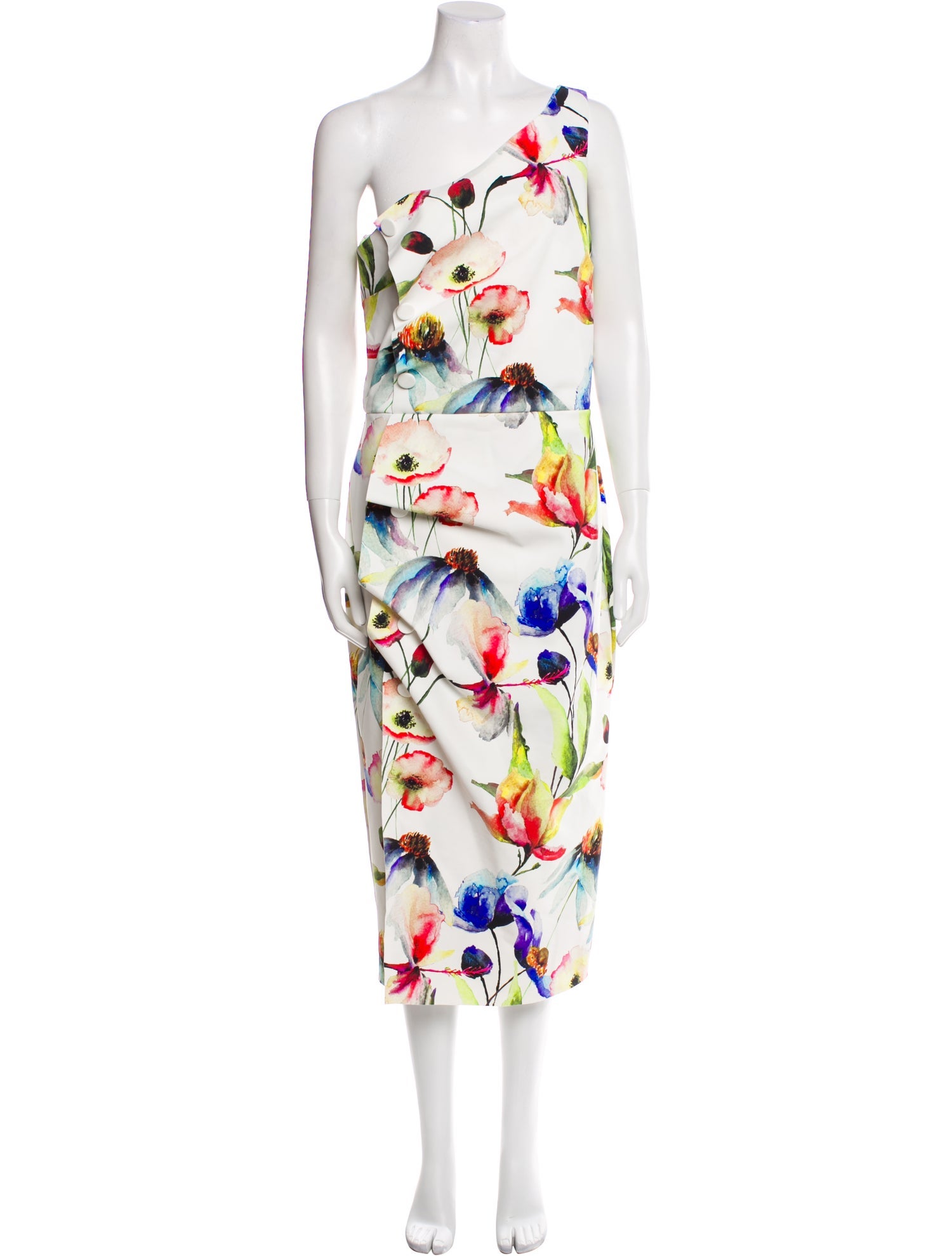 Chiara Boni Floral Print Long Dress