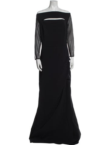 Chiara Boni Dresses Off-The-Shoulder Long Dress XL