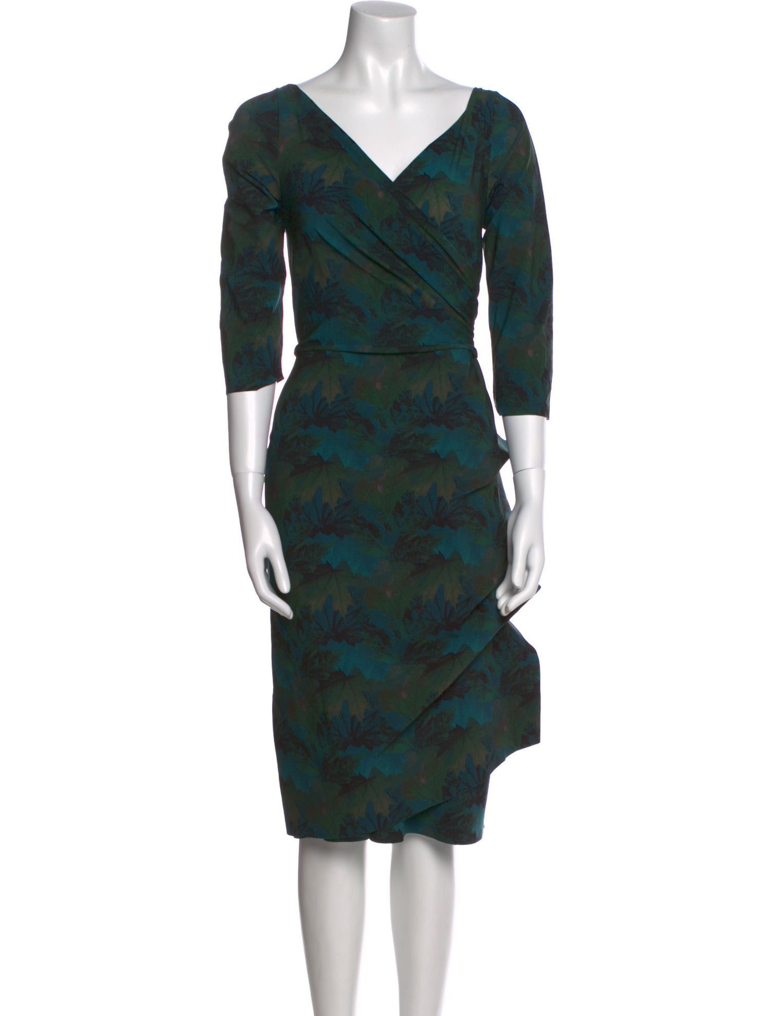 Chiara Boni Printed Midi Length Dress w/ Tags