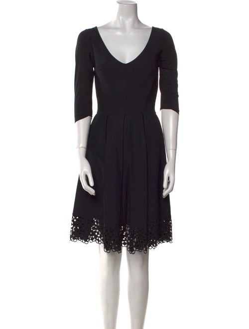 Chiara Boni V-Neck Knee-Length Dress