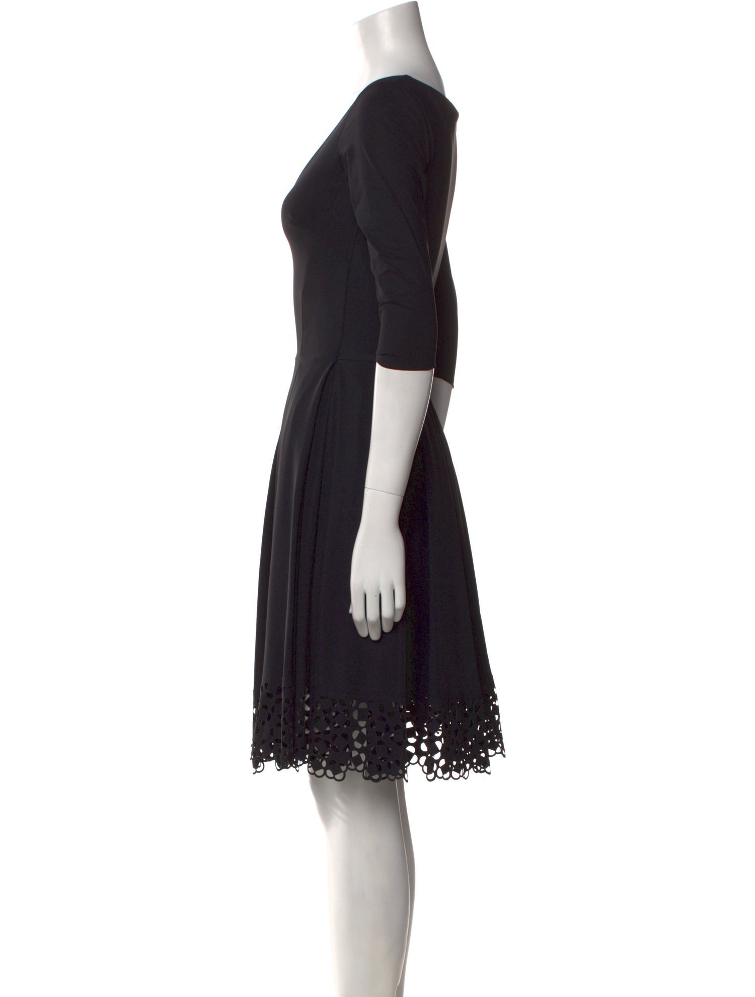 Chiara Boni V-Neck Knee-Length Dress