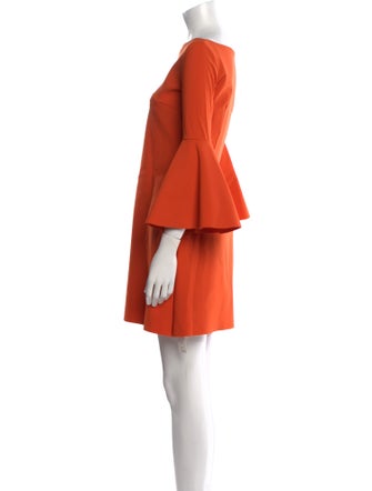 Chiara Boni Bateau Neckline Mini Dress