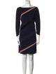 Chiara Boni Striped Mini Dress