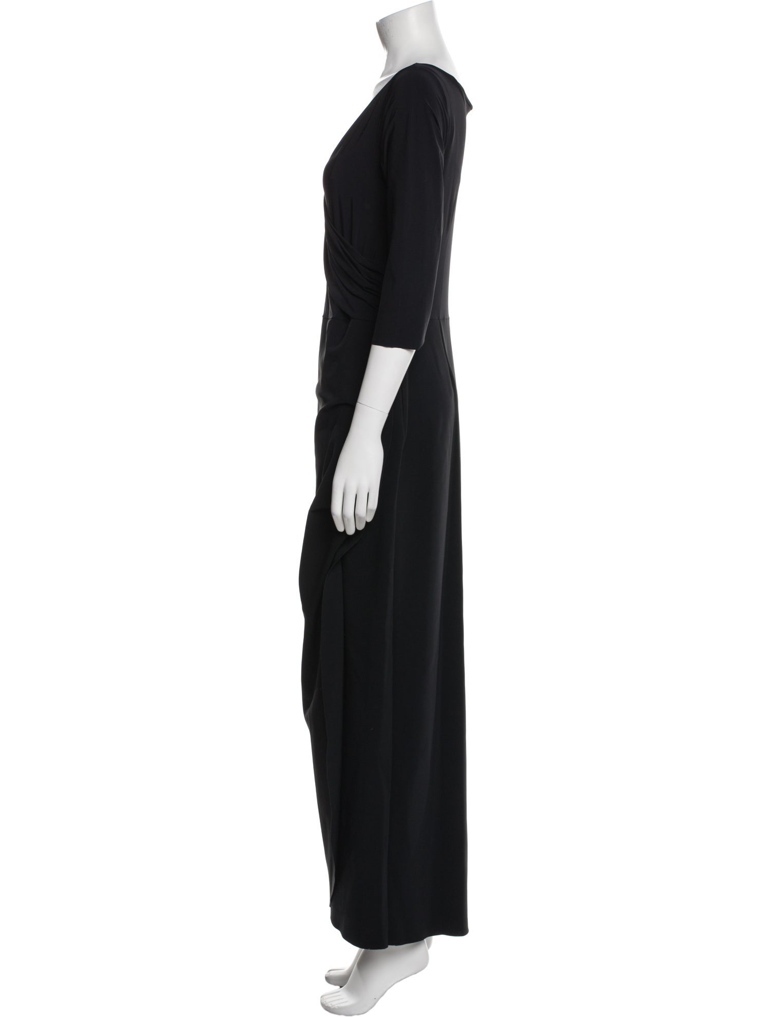 Chiara Boni V-Neck Long Dress