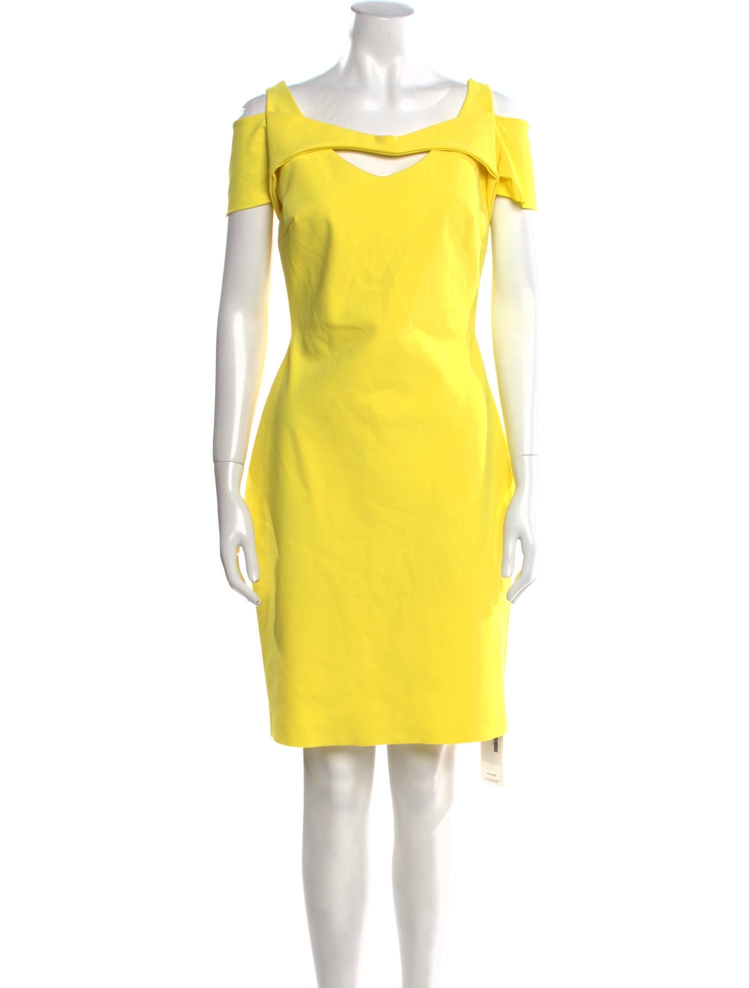 Chiara Boni Bateau Neckline Knee-Length Dress