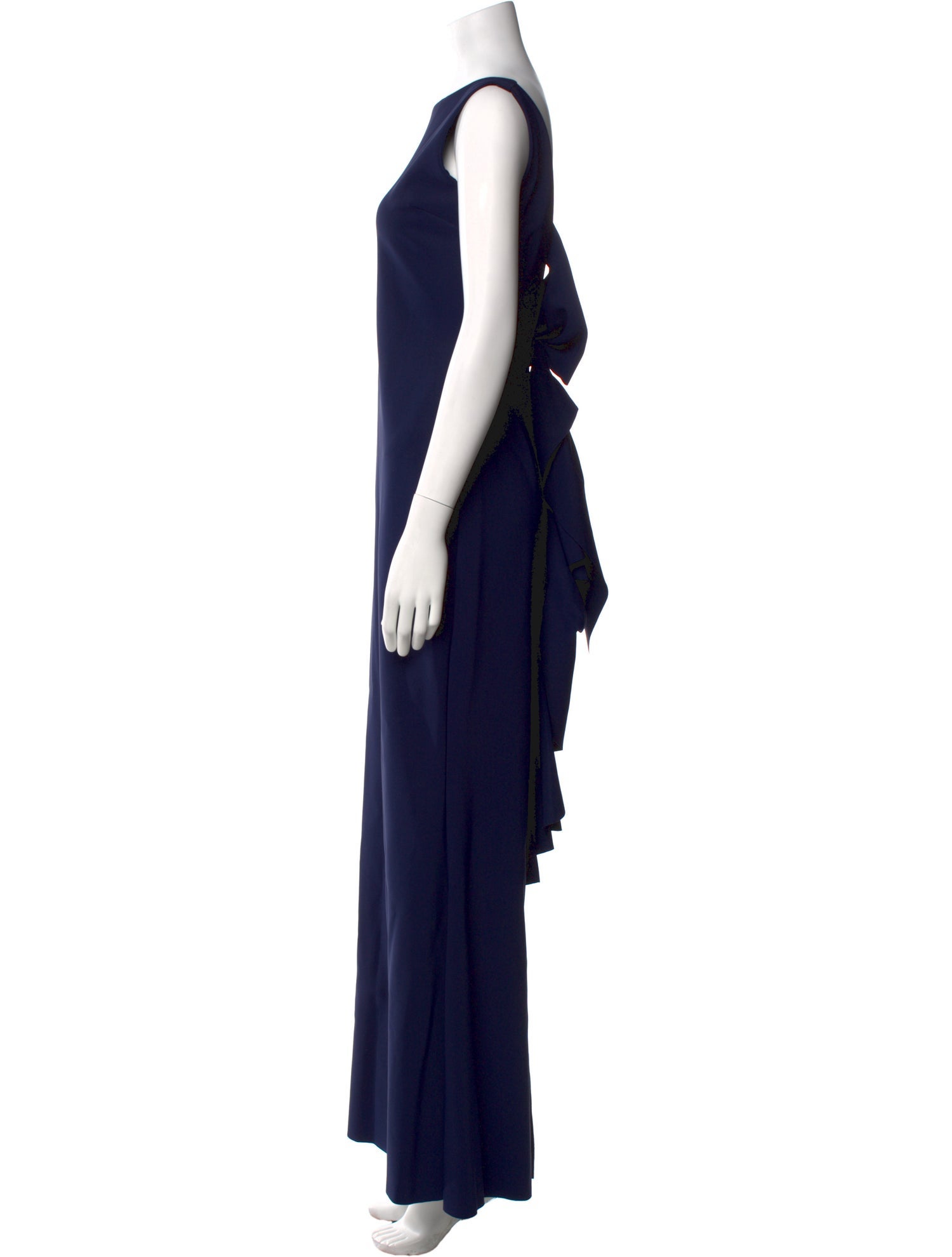Chiara Boni Bateau Neckline Long Dress
