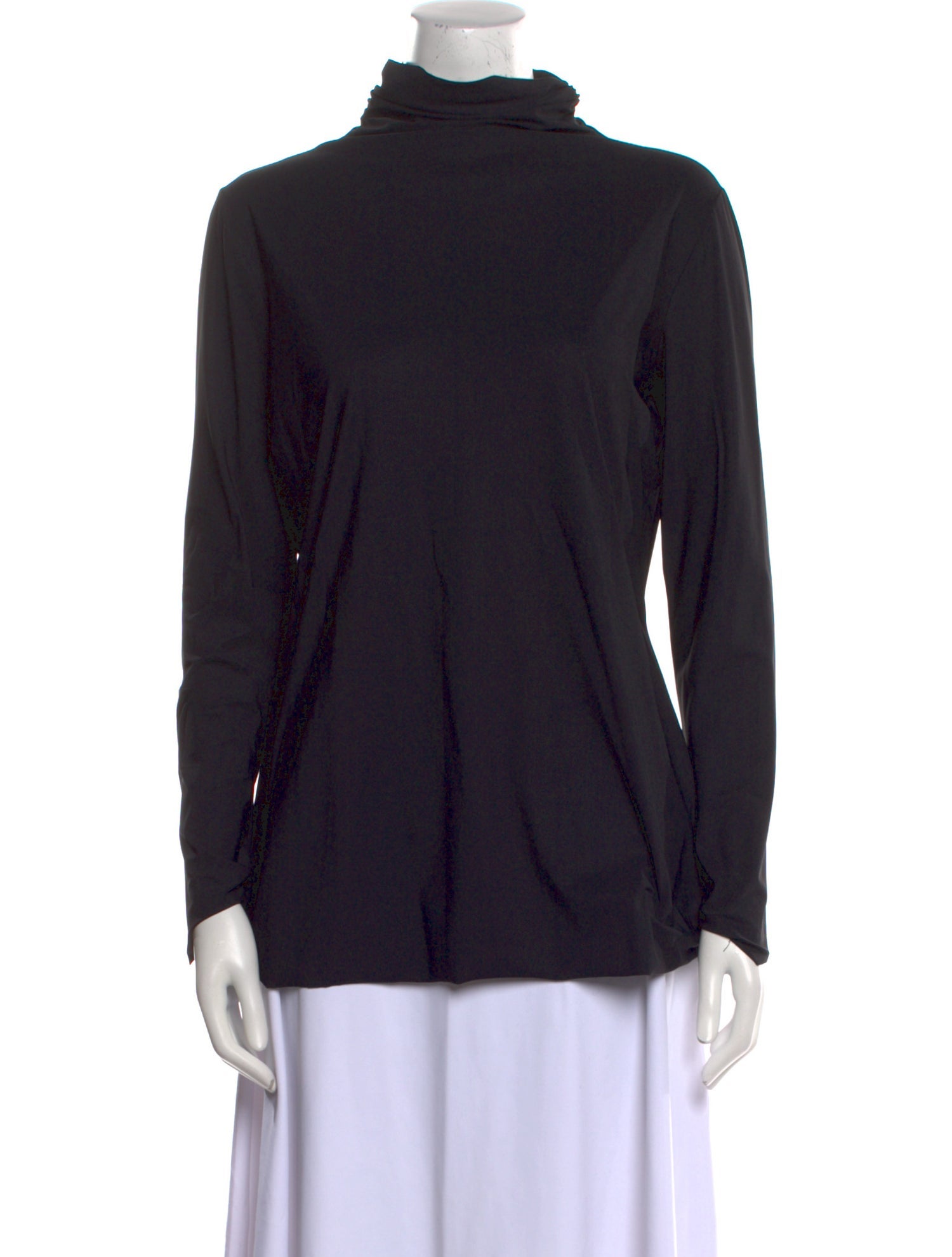 Chiara Boni Nylon Turtleneck Sweatshirt