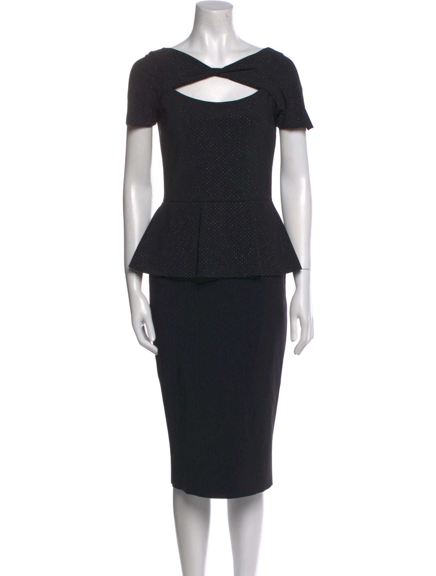 Chiara Boni Printed Midi Length Dress