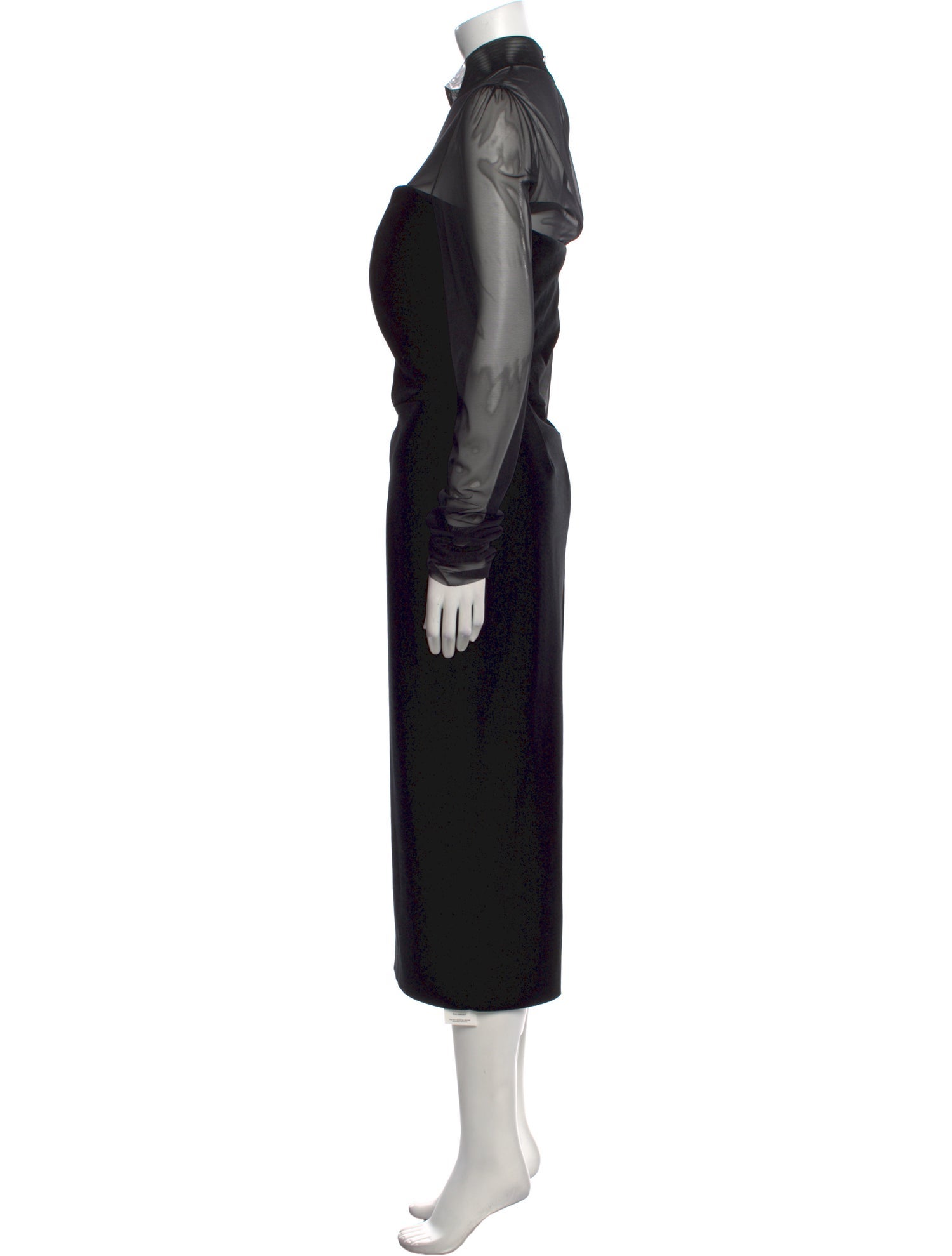 Chiara Boni Mock Neck Long Dress