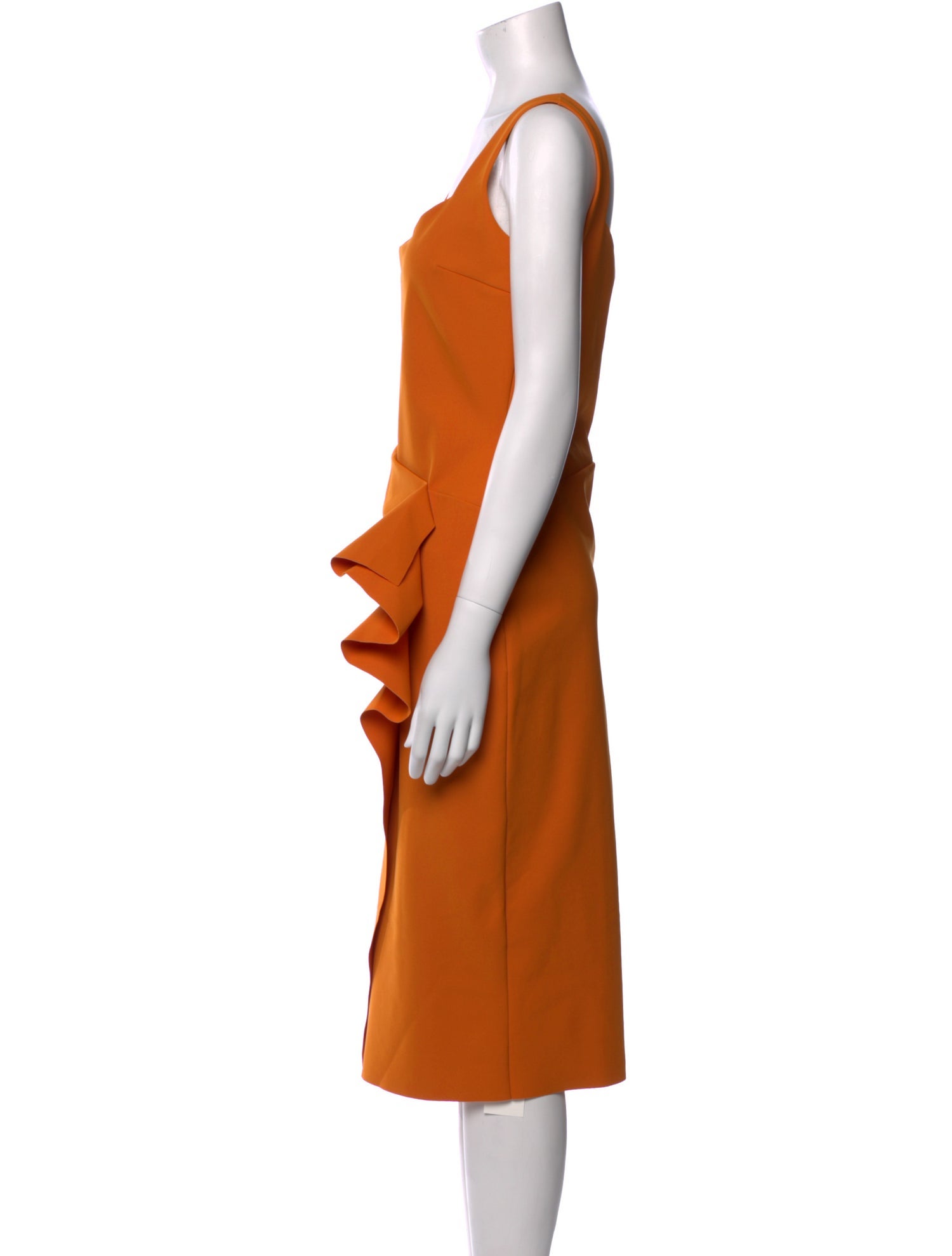 Chiara Boni Square Neckline Midi Length Dress w/ Tags
