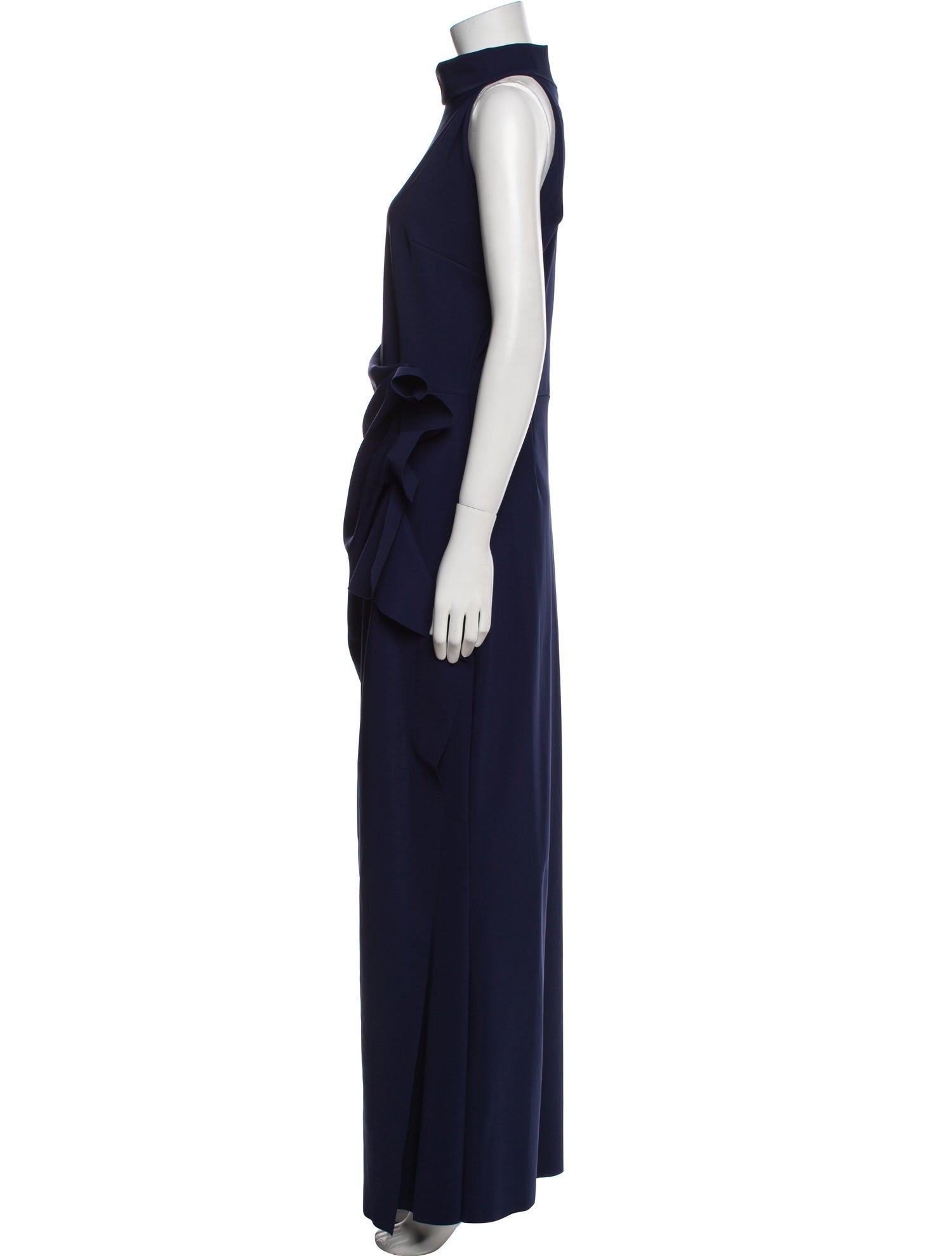 Chiara Boni Mock Neck Long Dress