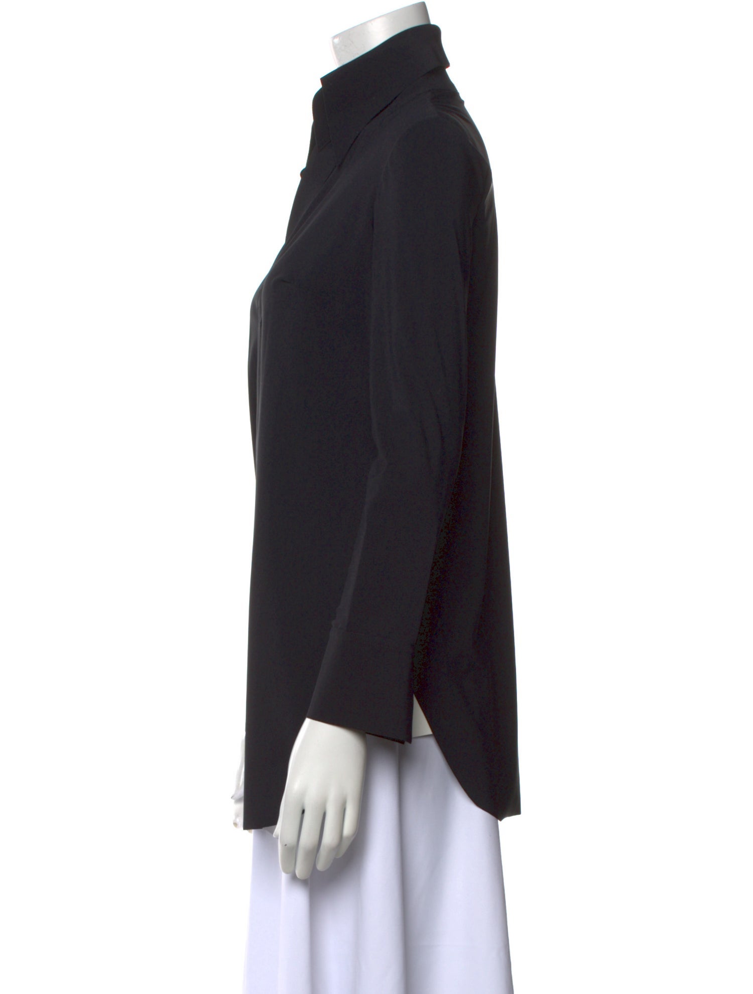 Chiara Boni V-Neck Long Sleeve Top