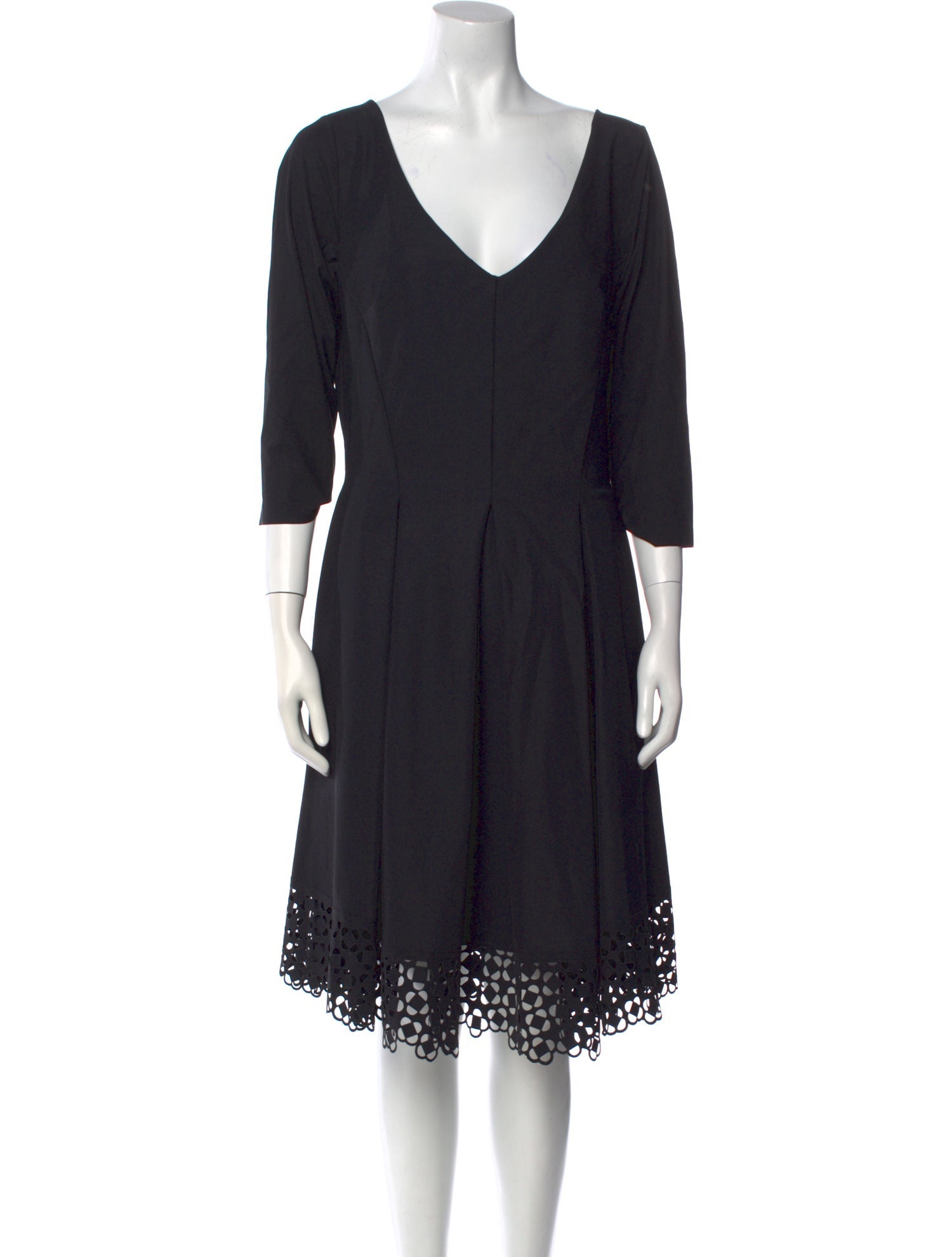 Chiara Boni V-Neck Knee-Length Dress w/ Tags