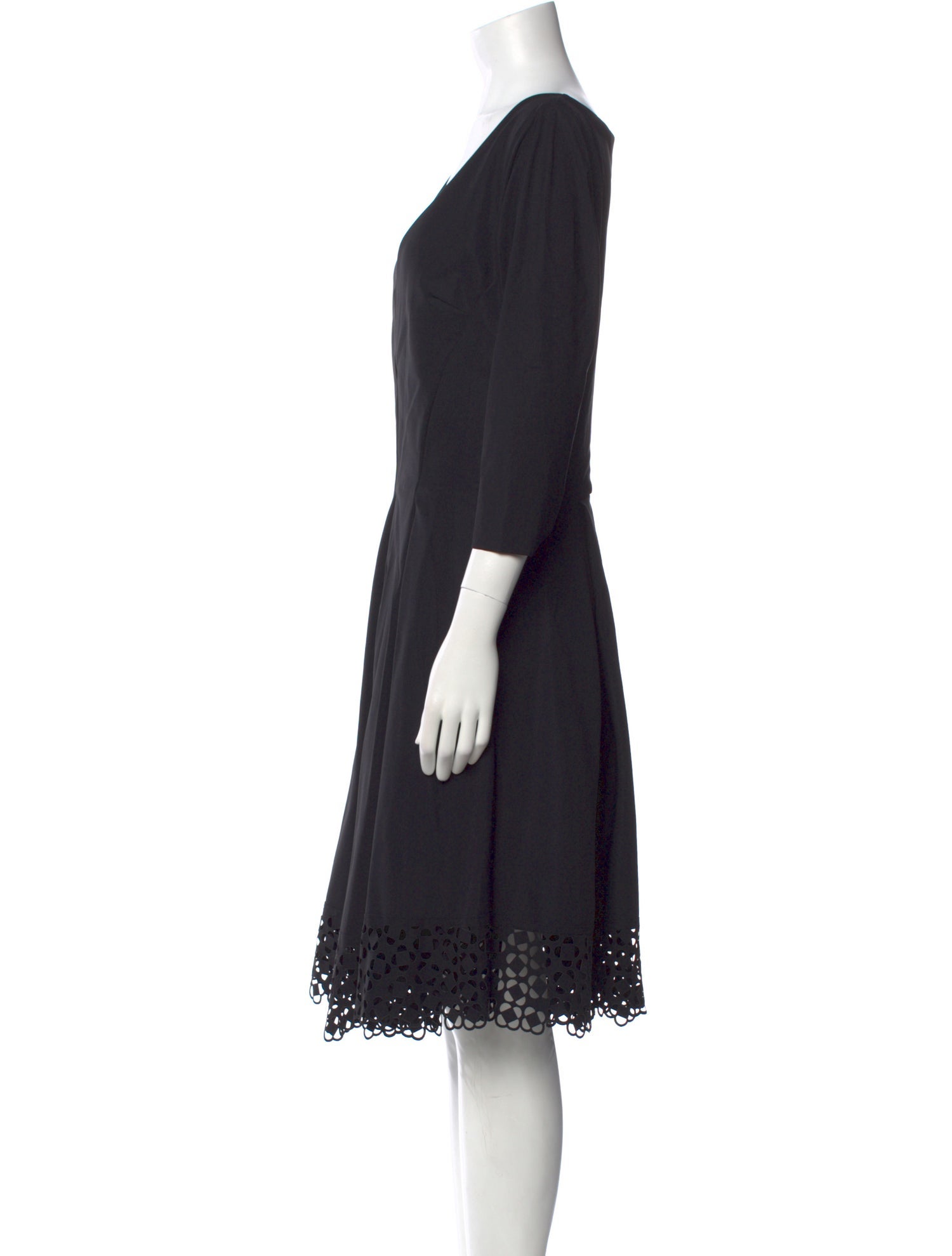 Chiara Boni V-Neck Knee-Length Dress w/ Tags