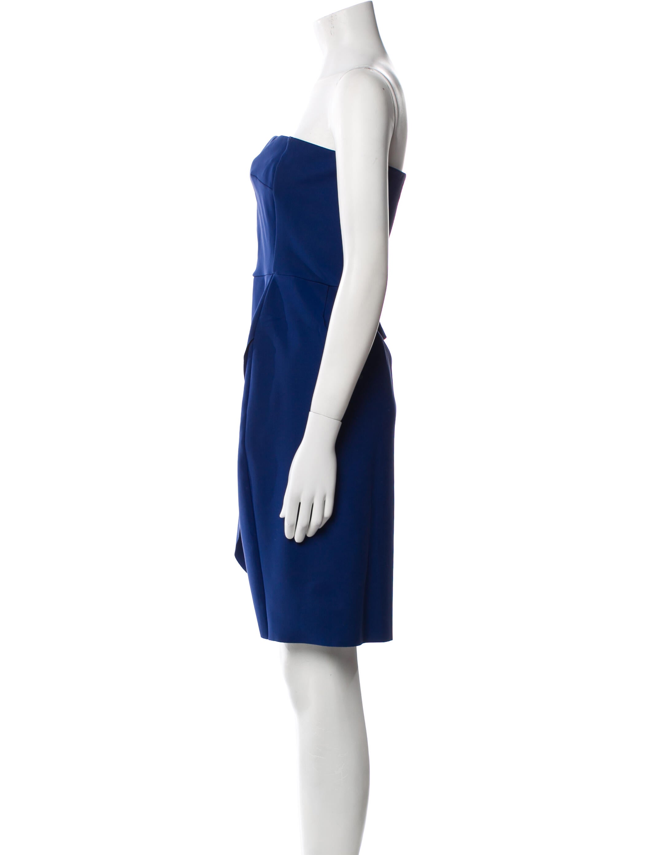 Chiara Boni Strapless Mini Dress