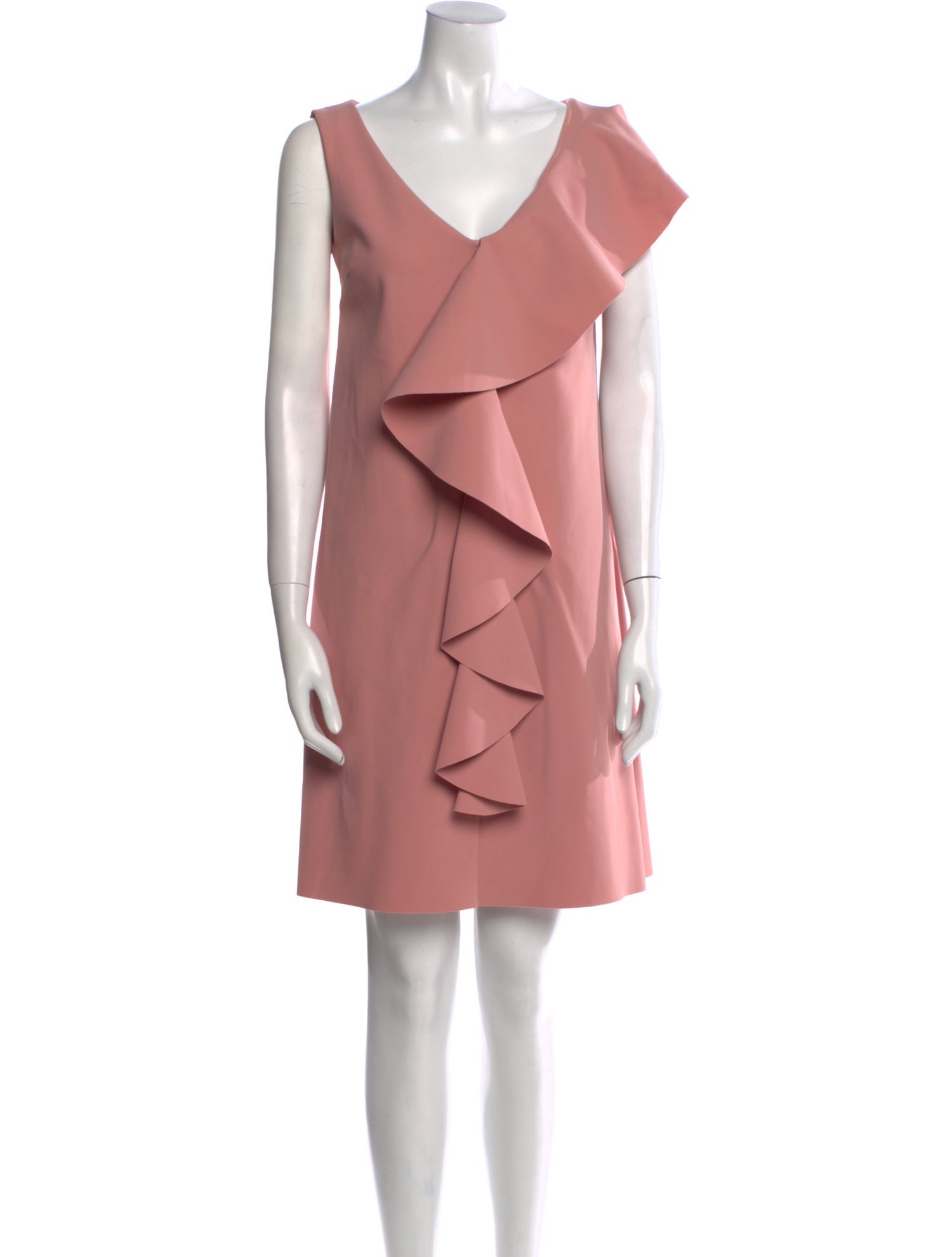 Chiara Boni V-Neck Mini Dress