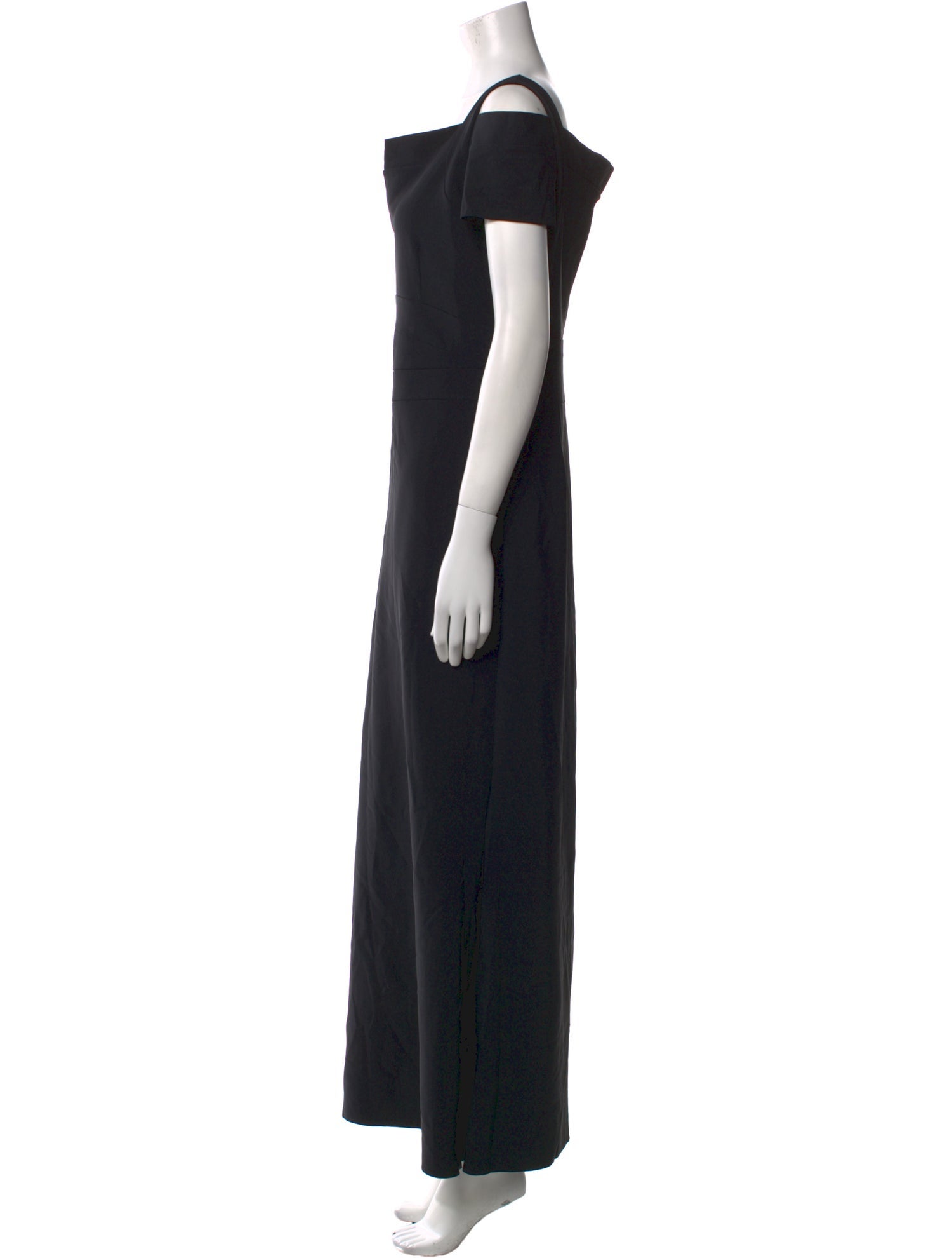 Chiara Boni Square Neckline Long Dress