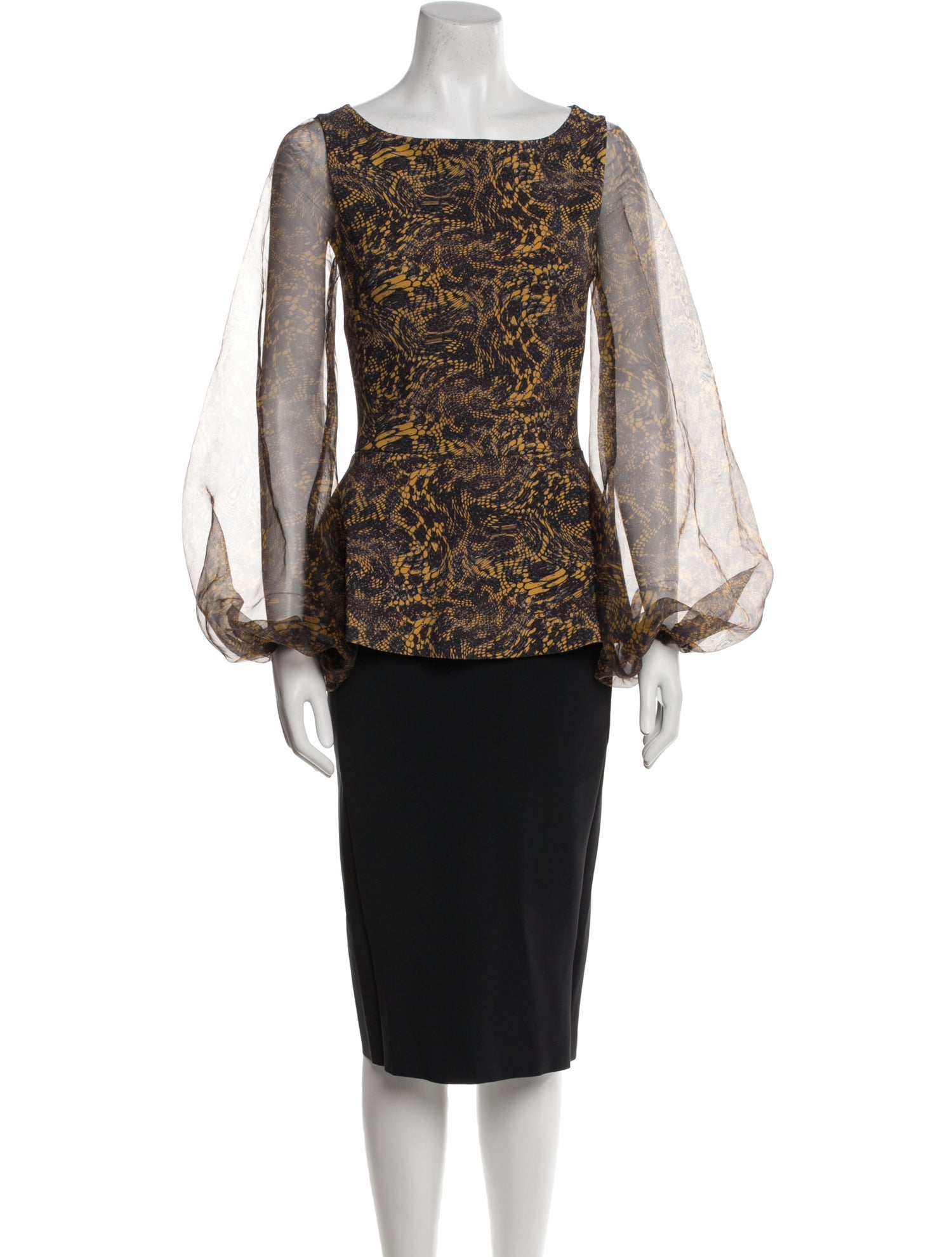 Chiara Boni Silk Midi Length Dress