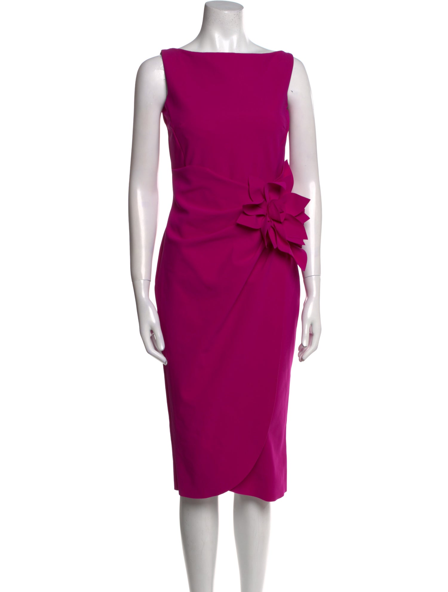 Chiara Boni Bateau Neckline Midi Length Dress w/ Tags