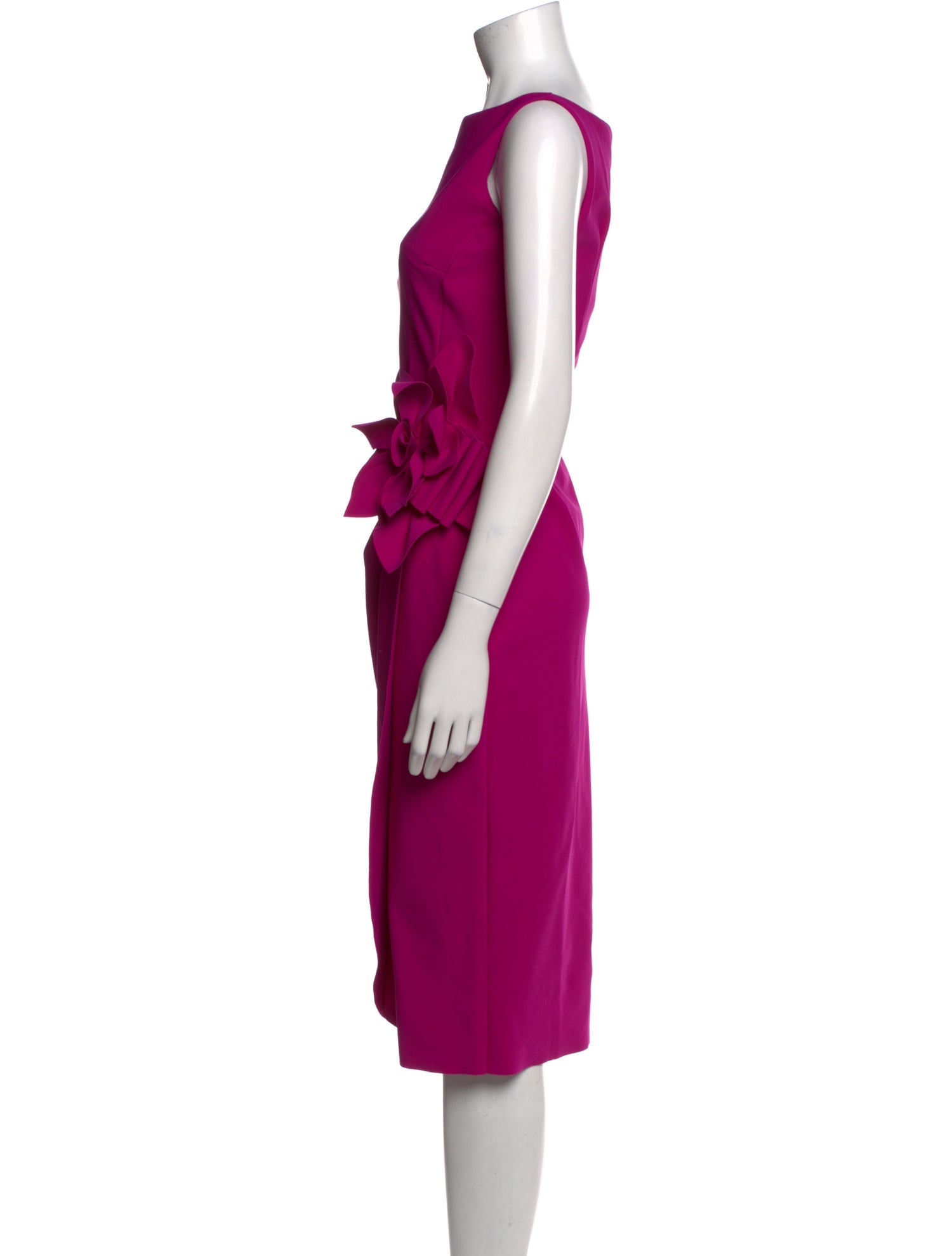 Chiara Boni Bateau Neckline Midi Length Dress w/ Tags