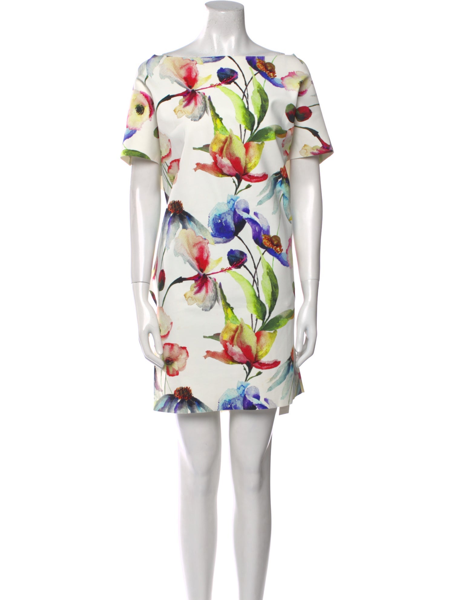 Chiara Boni Floral Print Mini Dress