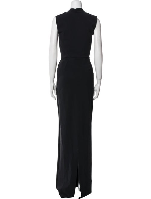 Chiara Boni V-Neck Long Dress