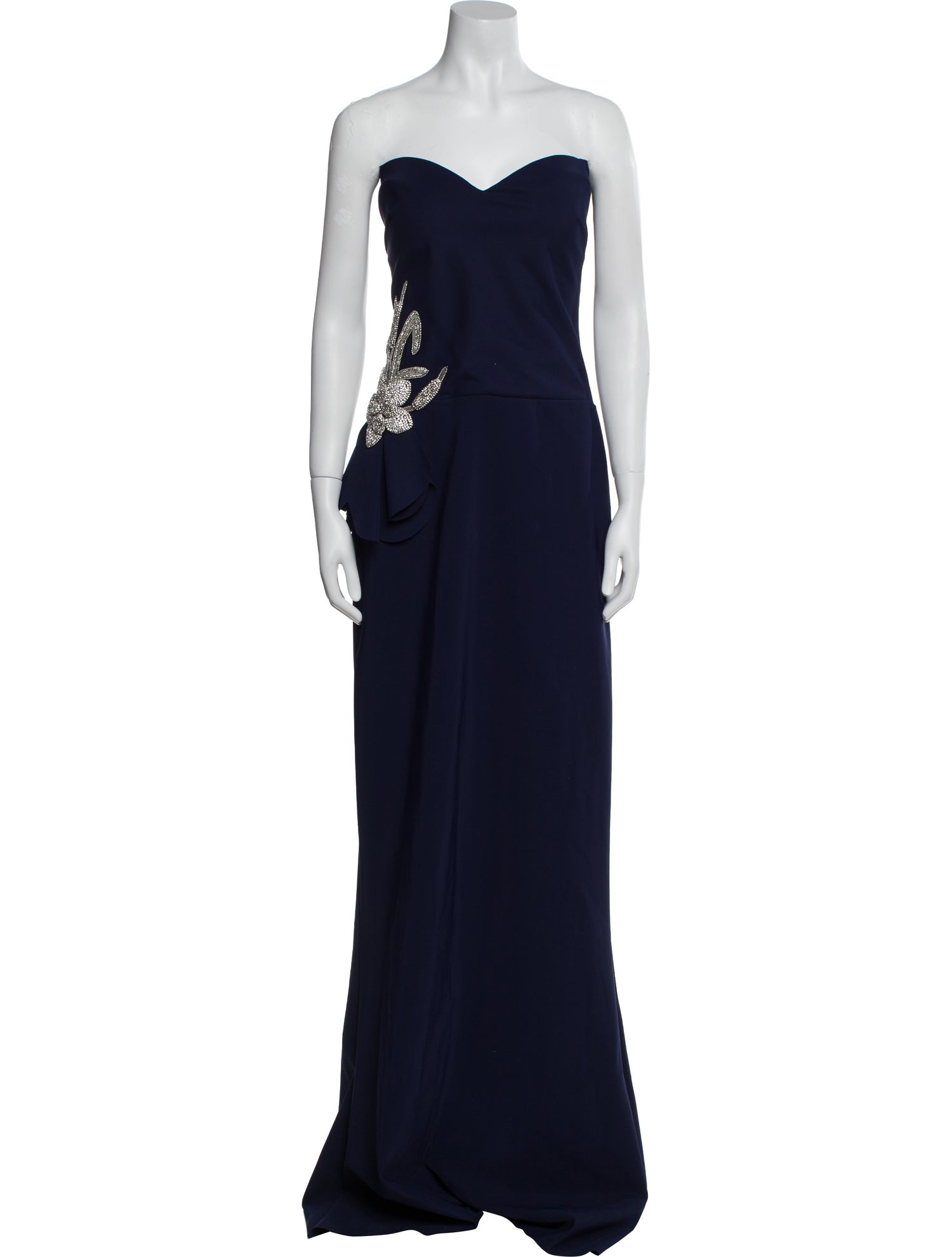 Chiara Boni Strapless Long Dress