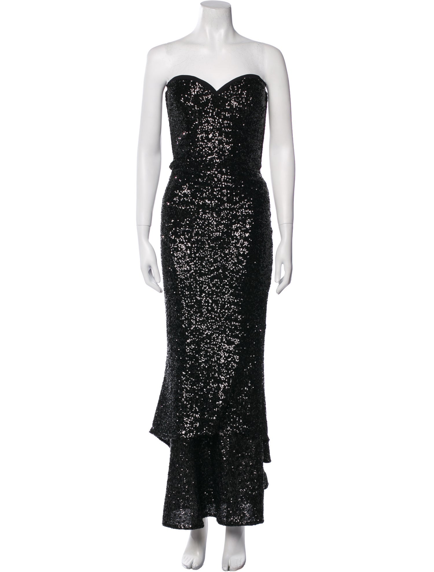 Chiara Boni Strapless Long Dress