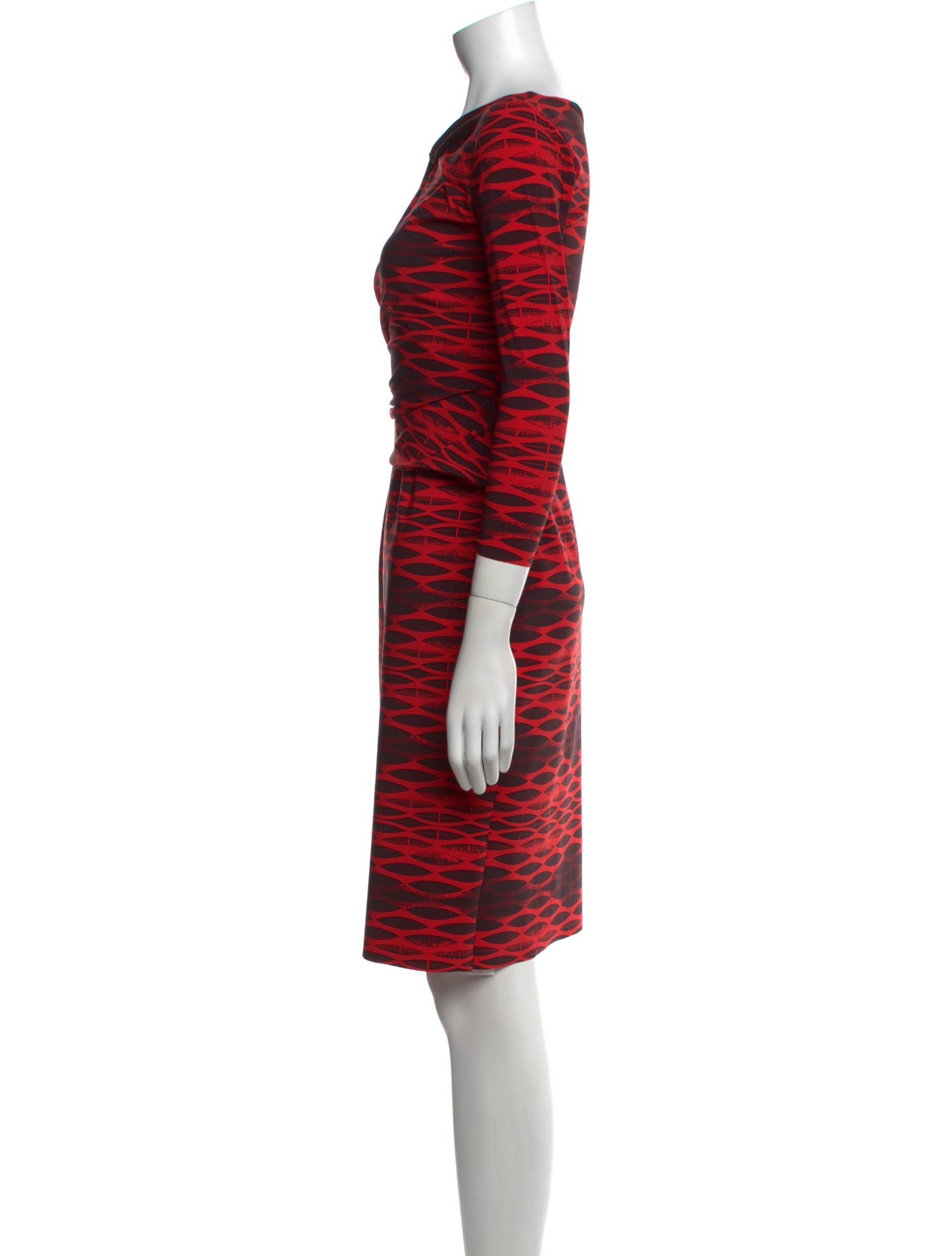 Chiara Boni Printed Knee-Length Dress