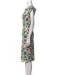 Chiara Boni Floral Print Midi Length Dress